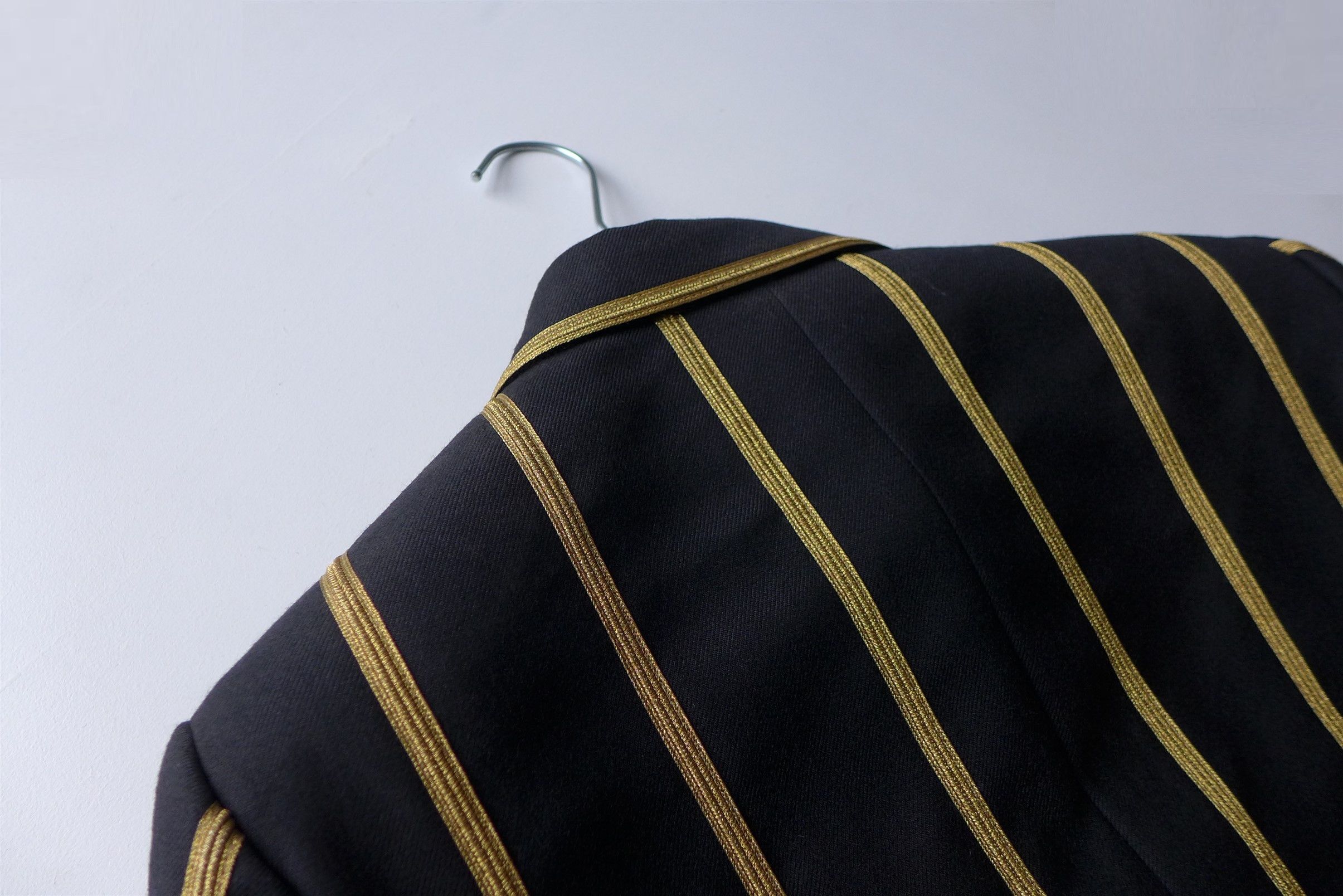 Saint Laurent Paris Saint Laurent SS19 Metallic Stripe Braided Jacket Size US S / EU 44-46 / 1 - 10 Thumbnail