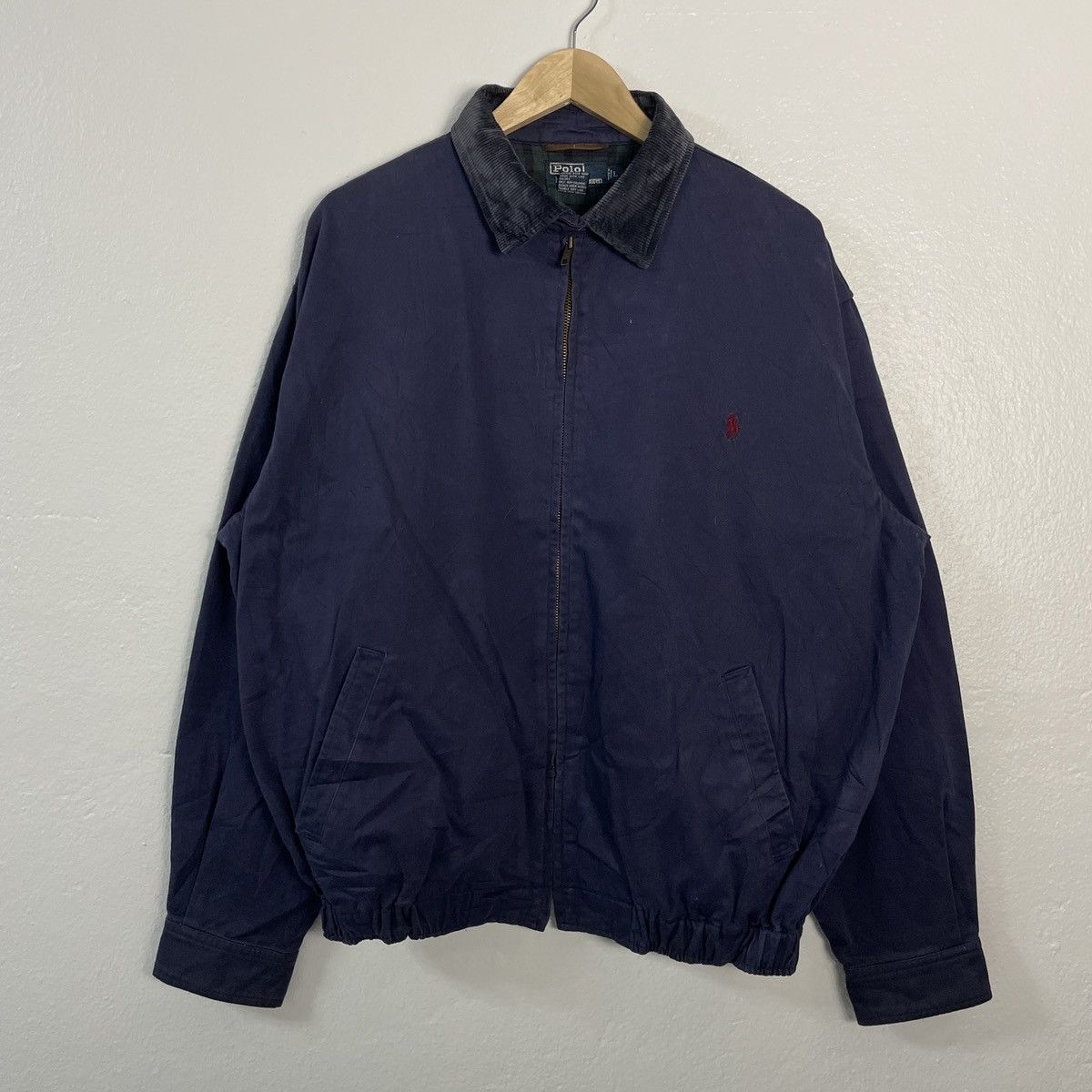 Polo Ralph Lauren Vintage Polo By Ralph Lauren Zipper Ups Jacket Size US XXL / EU 58 / 5 - 1 Thumbnail