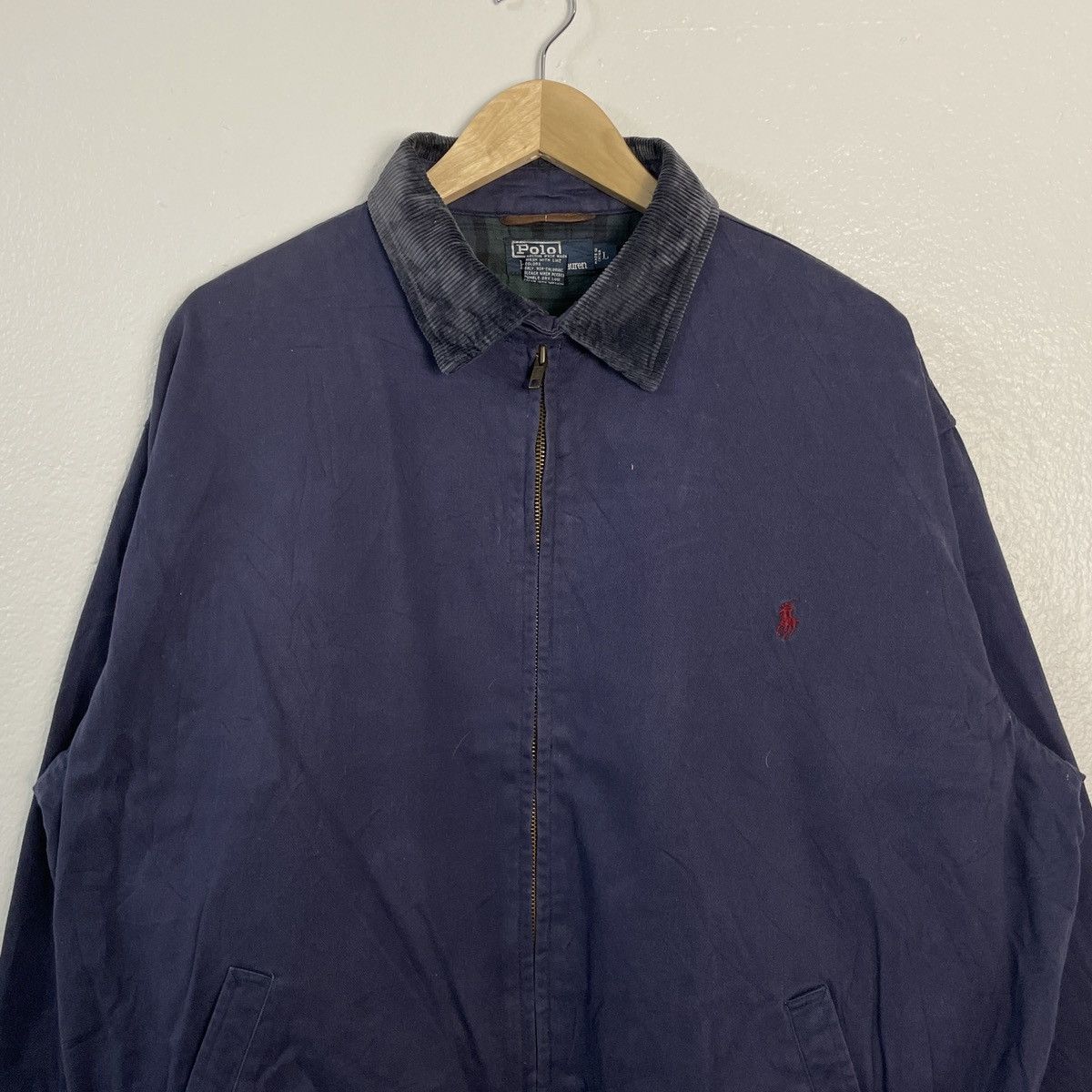 Polo Ralph Lauren Vintage Polo By Ralph Lauren Zipper Ups Jacket Size US XXL / EU 58 / 5 - 4 Thumbnail