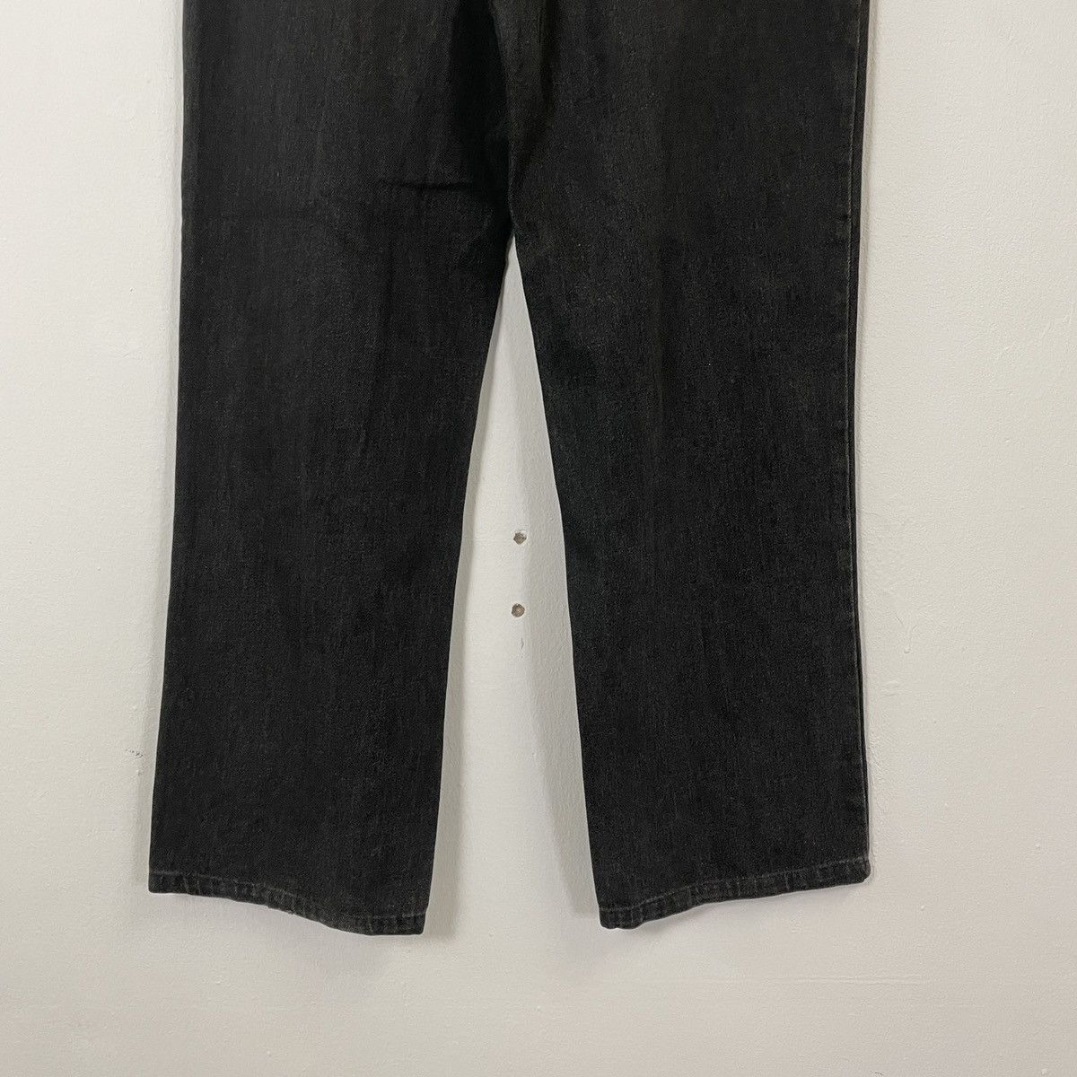 Japanese Brand Vintage Kansai Man By Kansai Yamamoto Embroidery Logo Denim Size US 33 - 4 Thumbnail