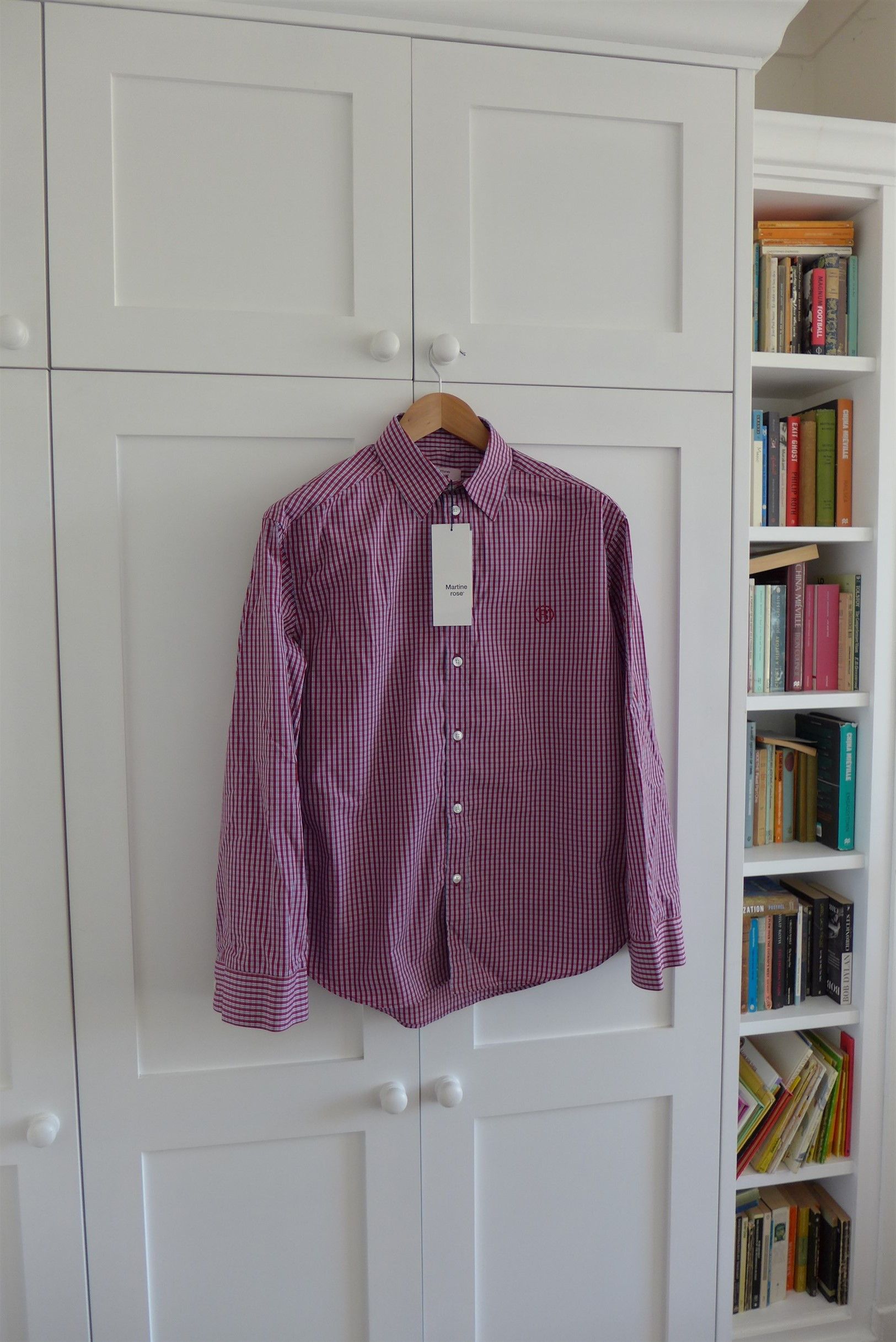Martine Rose Martine Rose Chaplin Shirt - Red Check Size US S / EU 44-46 / 1 - 2 Thumbnail
