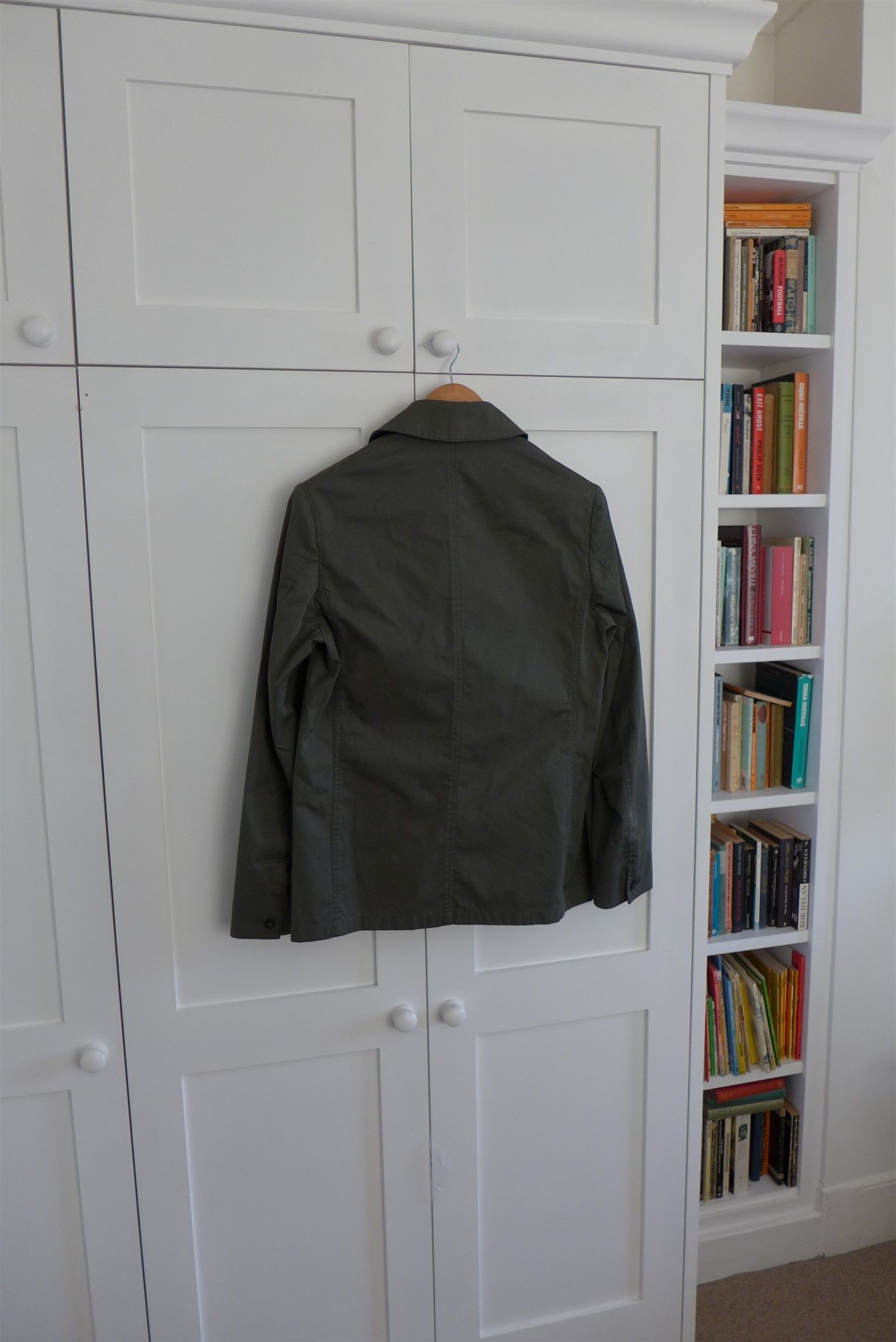 Officine Generale Officine Generale Unstructured Jacket - Olive Cotton Size US S / EU 44-46 / 1 - 3 Thumbnail