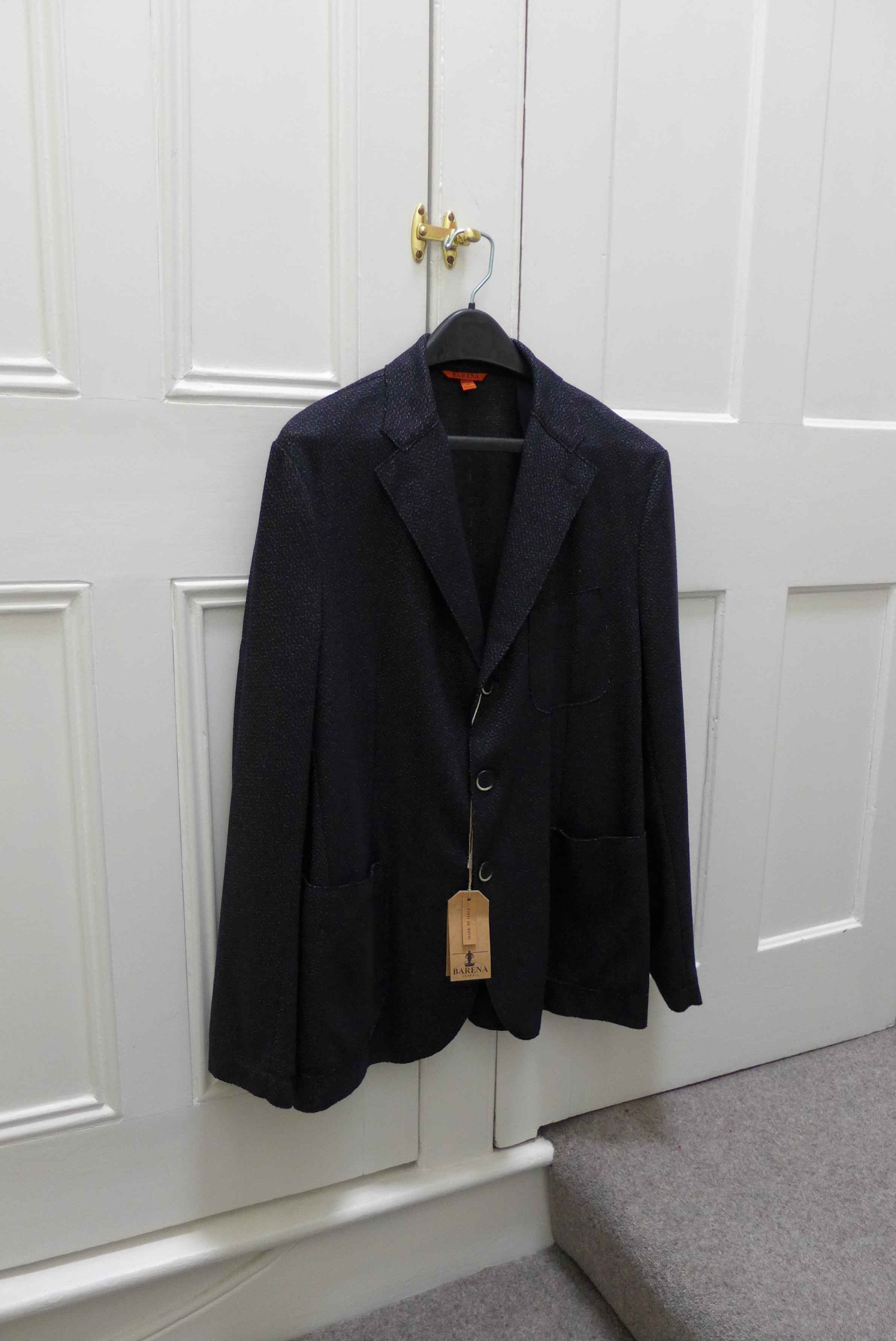 Barena Barena Slanega Muraro Jacket - Navy Wool Size US L / EU 52-54 / 3 - 6 Thumbnail
