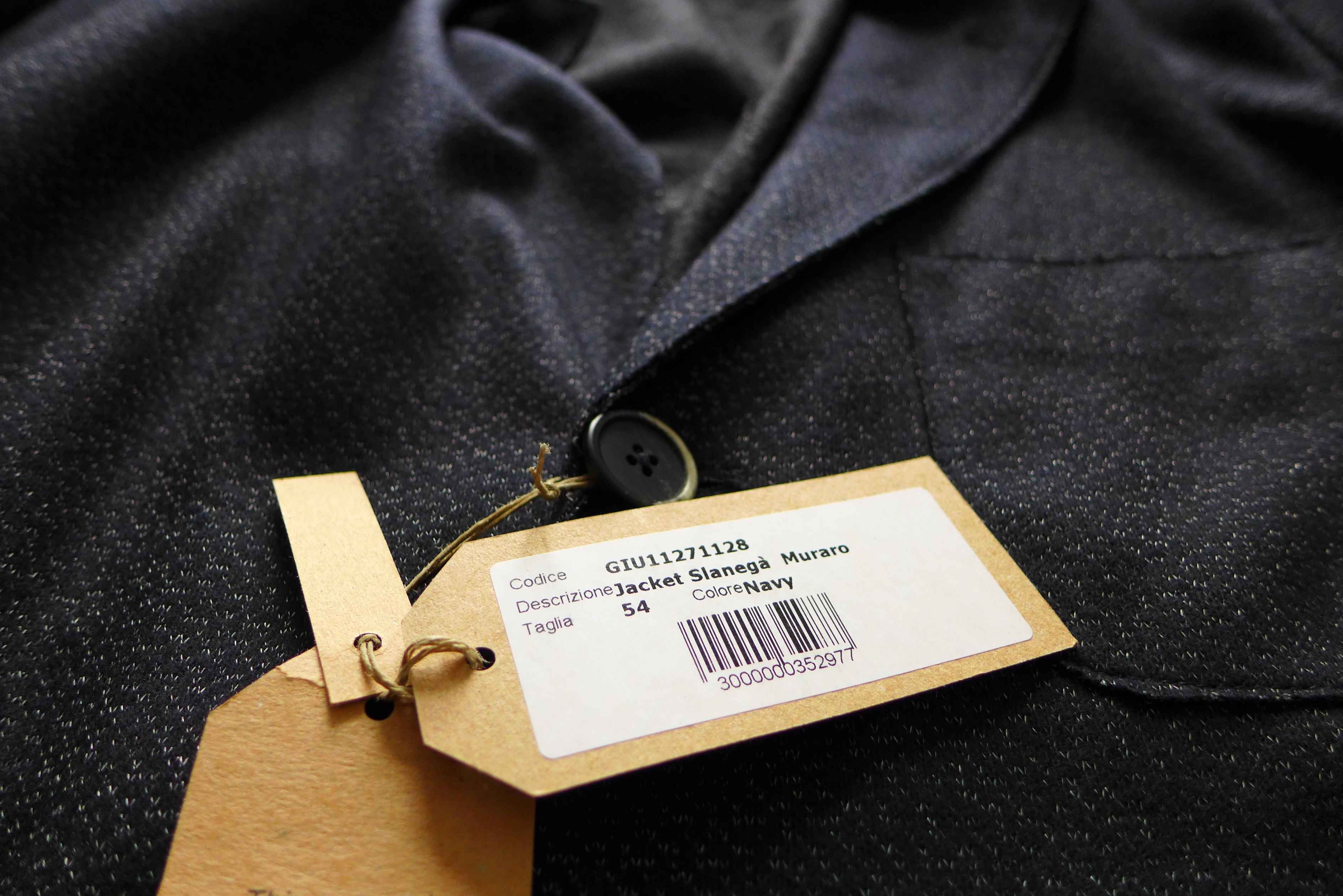 Barena Barena Slanega Muraro Jacket - Navy Wool Size US L / EU 52-54 / 3 - 13 Thumbnail