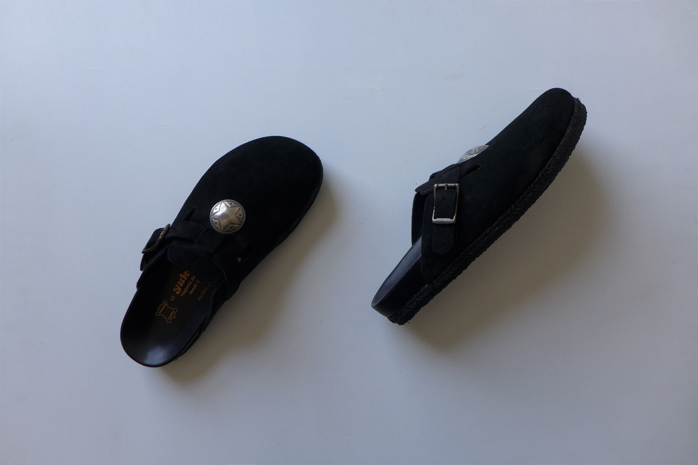 Yuketen Yuketen Sal 1 Bostonian Sandals - Black Suede Size US 12 / EU 45 - 5 Thumbnail