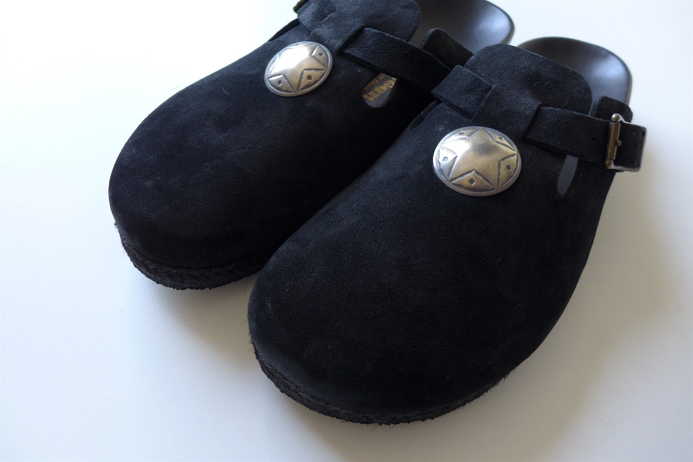 Yuketen Yuketen Sal 1 Bostonian Sandals - Black Suede Size US 12 / EU 45 - 2 Thumbnail
