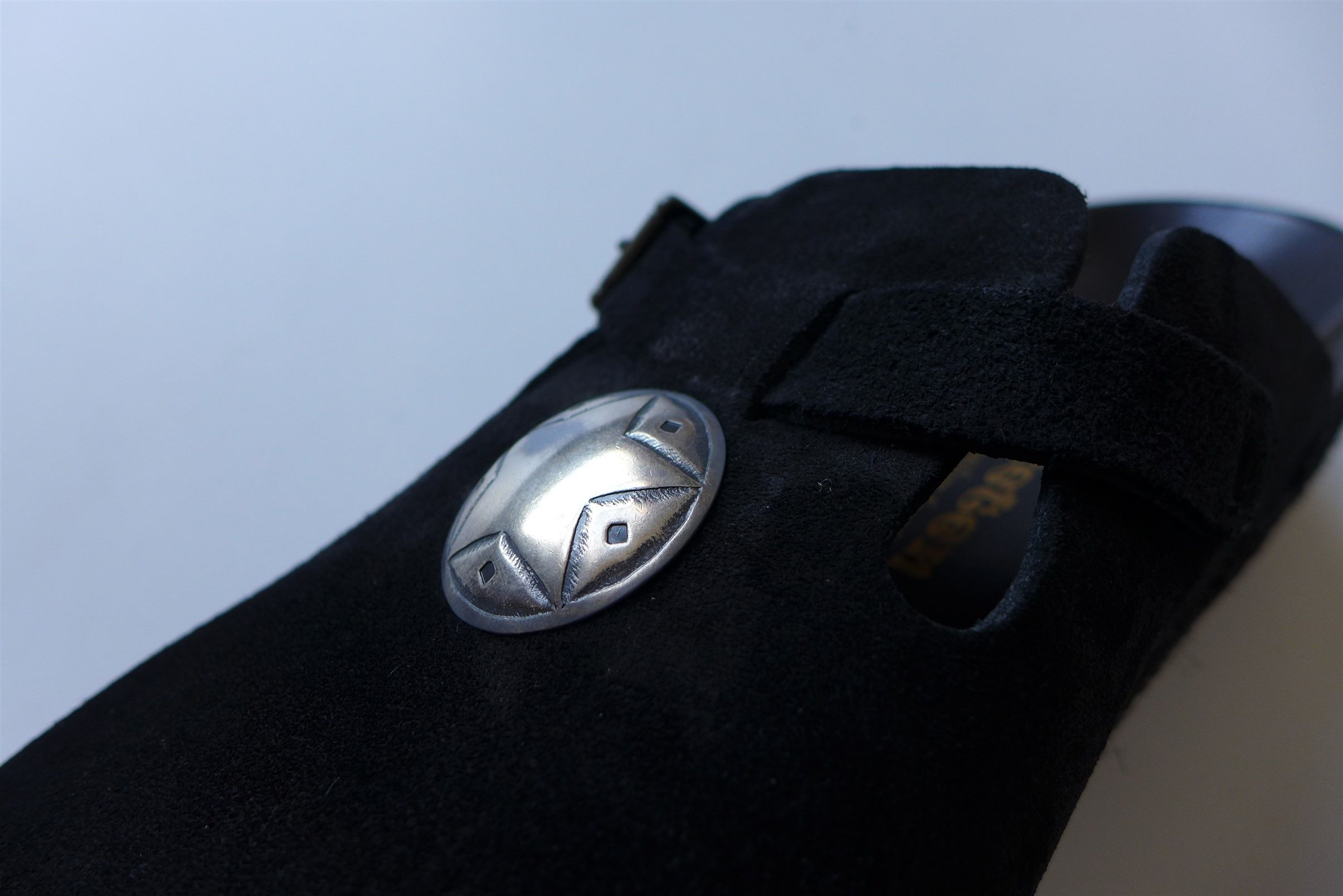 Yuketen Yuketen Sal 1 Bostonian Sandals - Black Suede Size US 12 / EU 45 - 7 Thumbnail