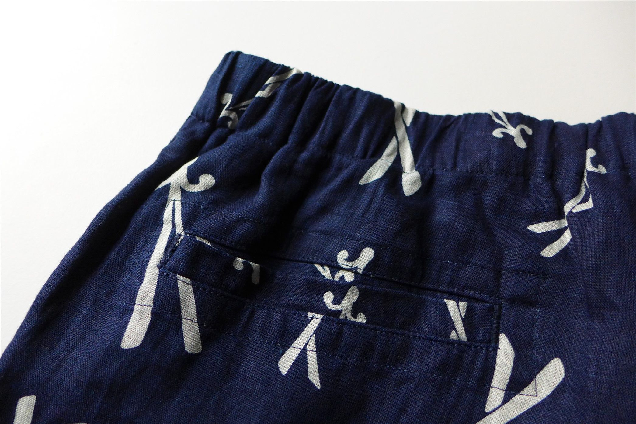 Blue Blue Japan Blue Blue Japan Matsuba Shorts -- Indigo Linen Size US 34 / EU 50 - 8 Thumbnail