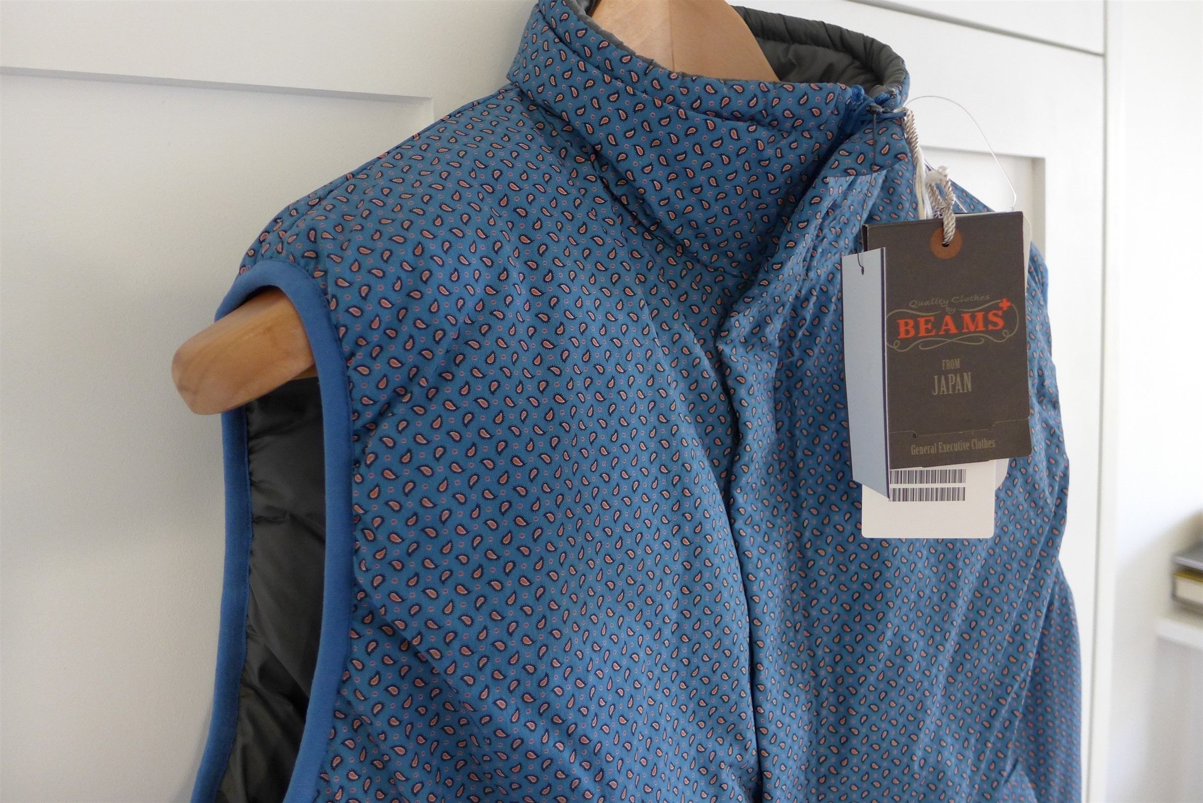 Beams Plus Beams Plus Military Puffer Vest - Blue Paisley Size US S / EU 44-46 / 1 - 9 Thumbnail