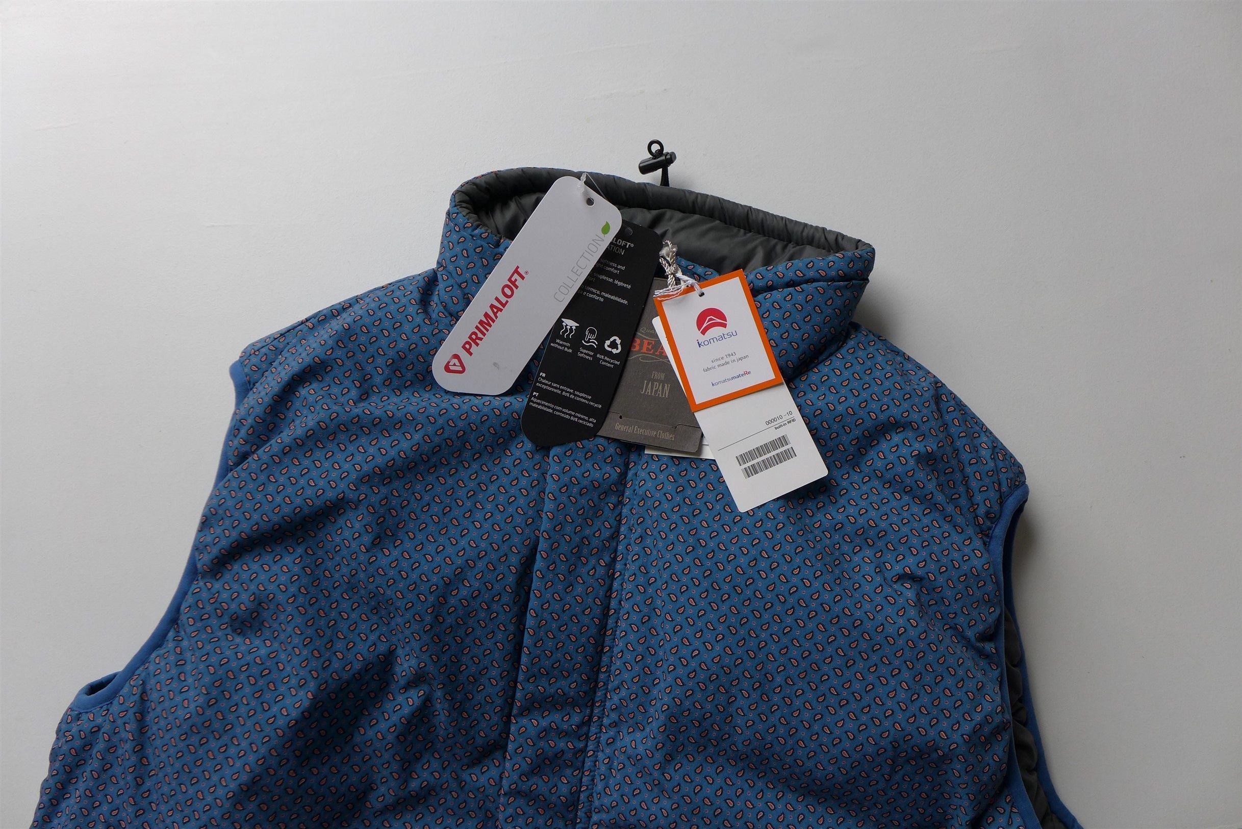 Beams Plus Beams Plus Military Puffer Vest - Blue Paisley Size US S / EU 44-46 / 1 - 10 Thumbnail