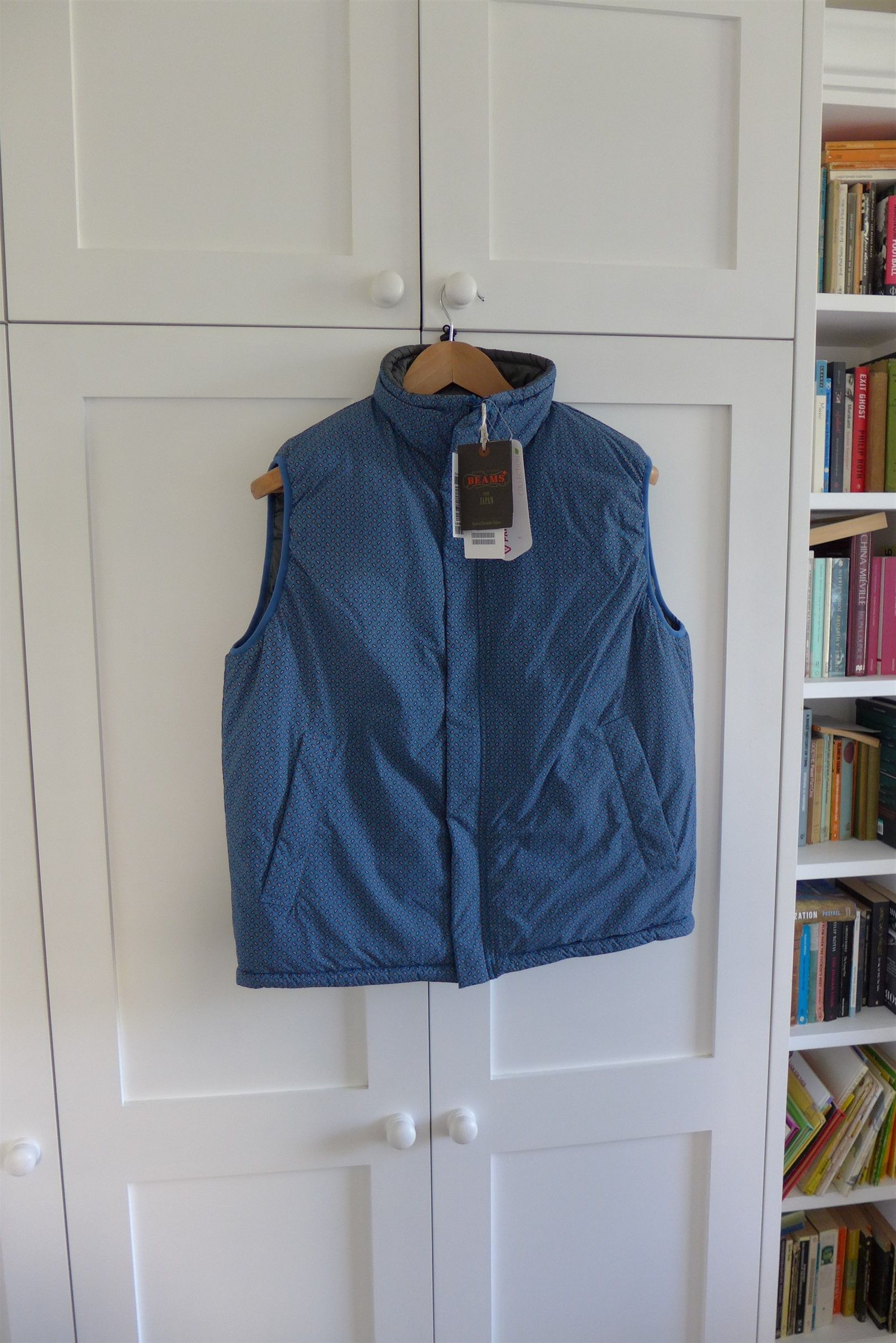 Beams Plus Beams Plus Military Puffer Vest - Blue Paisley Size US S / EU 44-46 / 1 - 6 Thumbnail