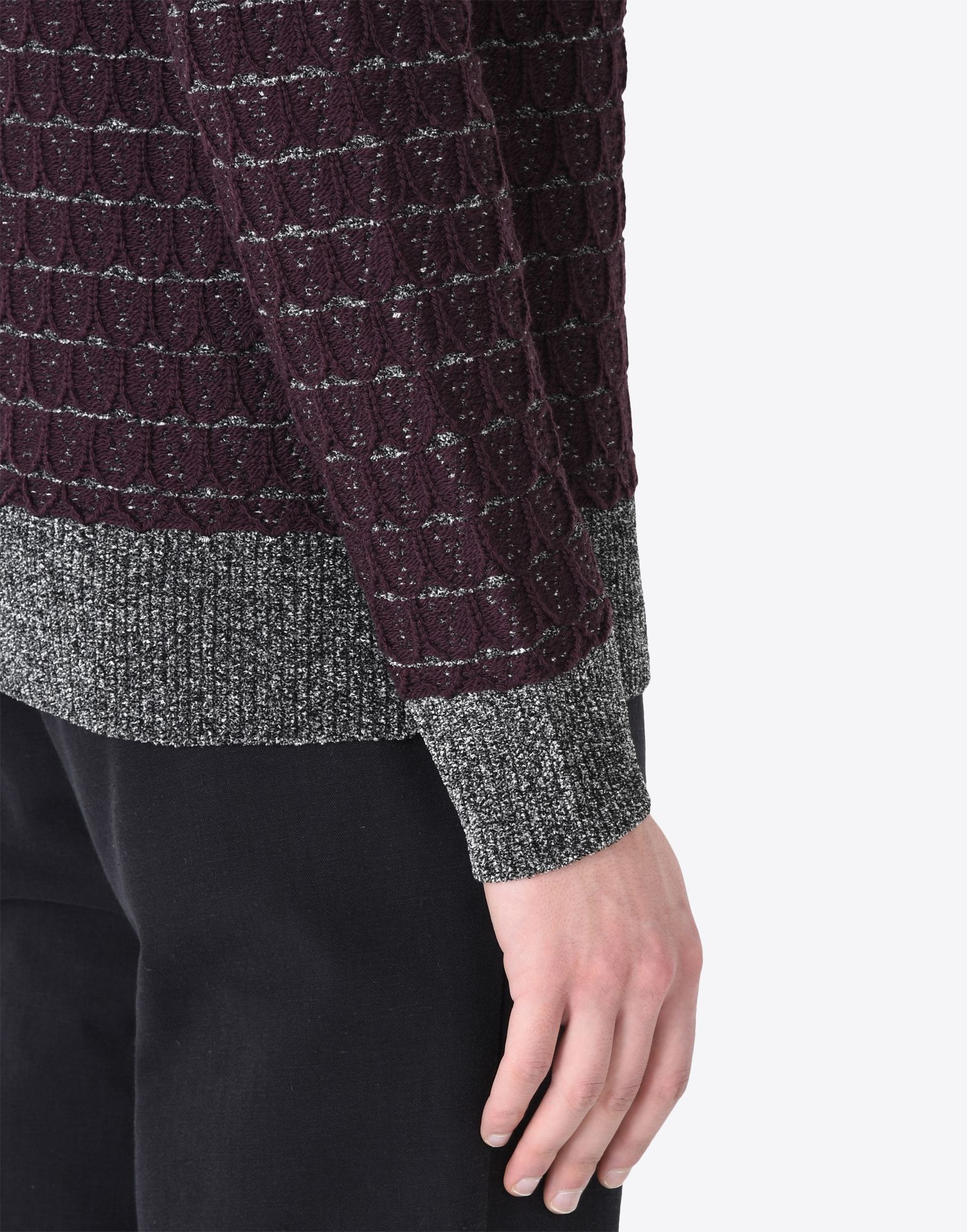Maison Margiela Margiela FW17 Jacquard chenille Crew Neck Wool Sweater Size US M / EU 48-50 / 2 - 3 Thumbnail