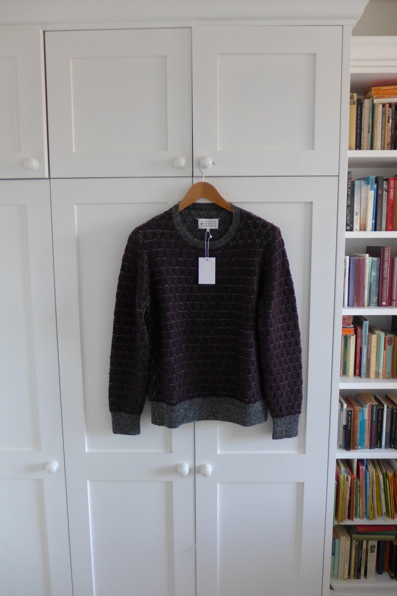 Maison Margiela Margiela FW17 Jacquard chenille Crew Neck Wool Sweater Size US M / EU 48-50 / 2 - 7 Thumbnail