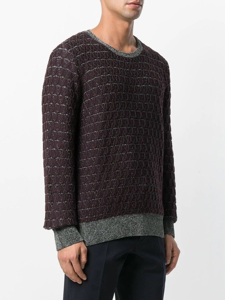 Maison Margiela Margiela FW17 Jacquard chenille Crew Neck Wool Sweater Size US M / EU 48-50 / 2 - 4 Thumbnail