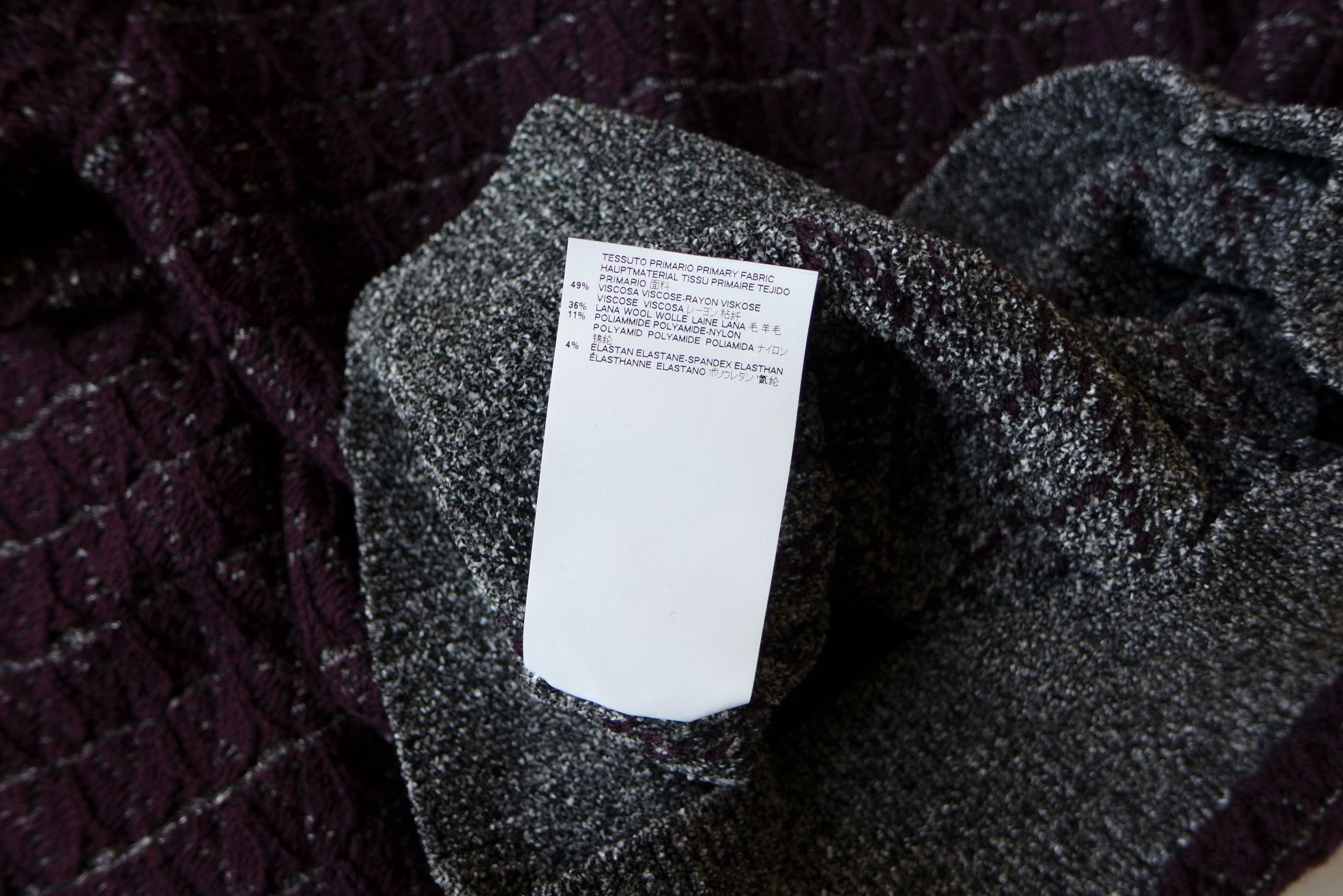 Maison Margiela Margiela FW17 Jacquard chenille Crew Neck Wool Sweater Size US M / EU 48-50 / 2 - 15 Thumbnail