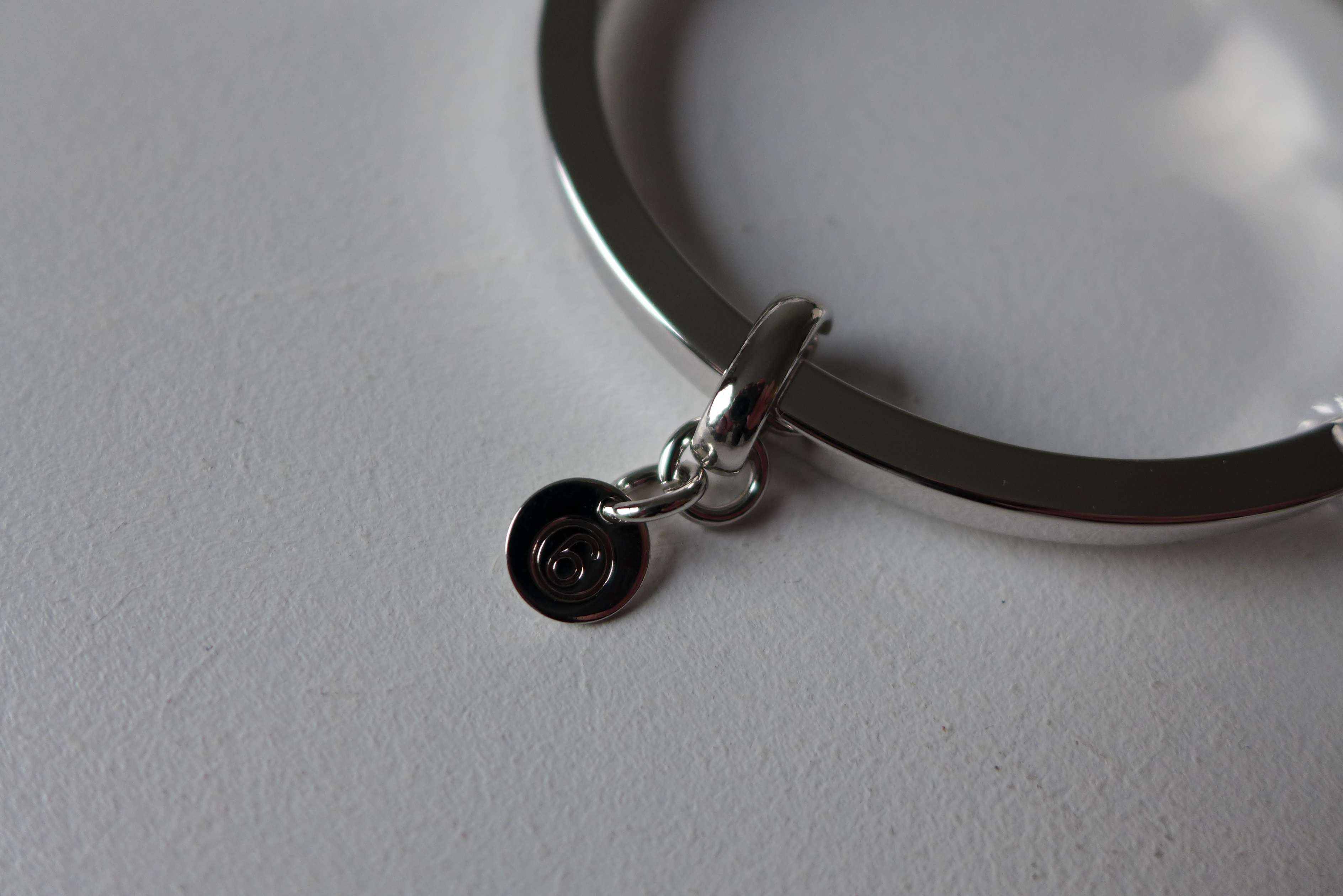 Maison Margiela Margiela MM6 Silver Charm Bracelet Size 30 - 4 Thumbnail