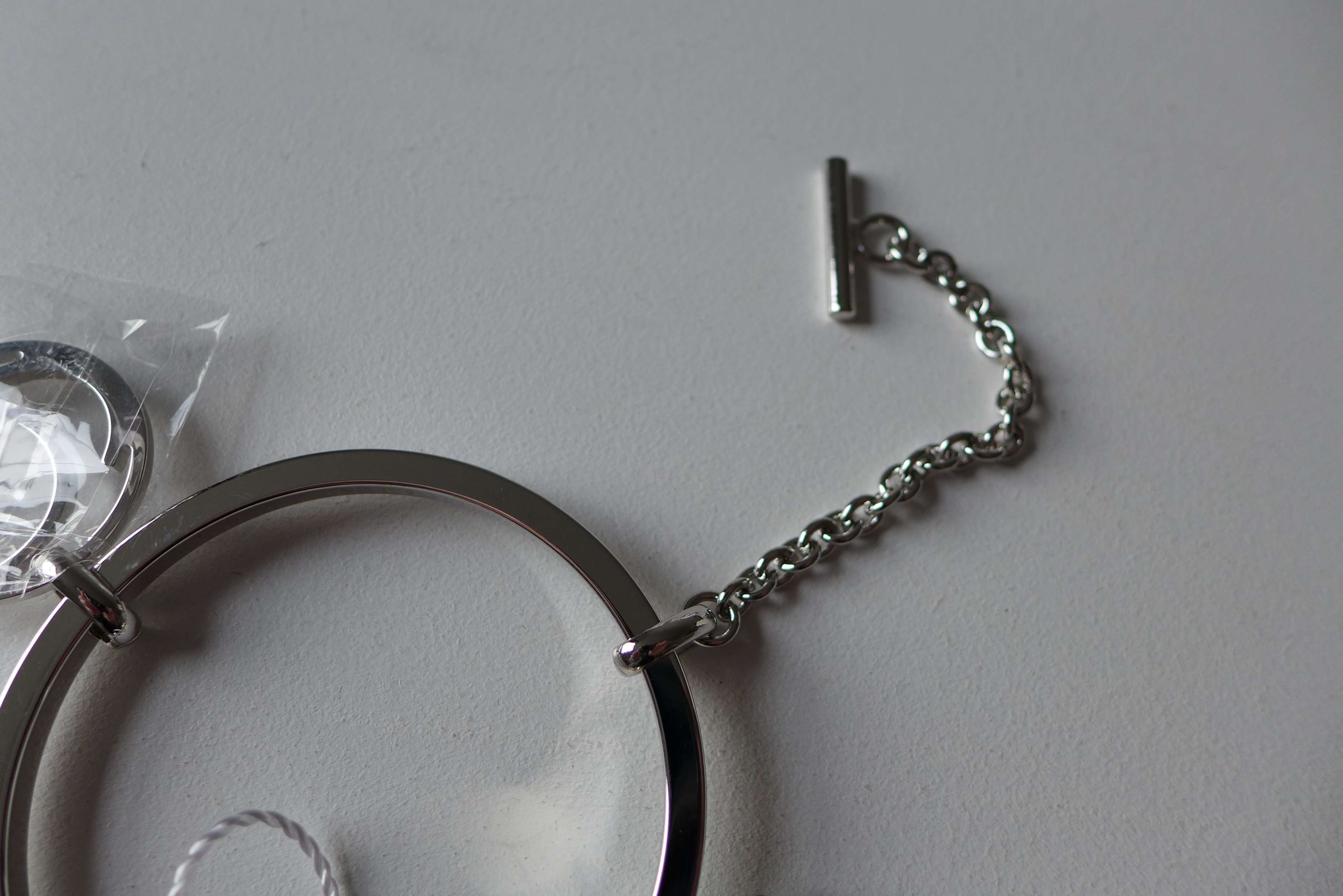 Maison Margiela Margiela MM6 Silver Charm Bracelet Size 30 - 3 Thumbnail
