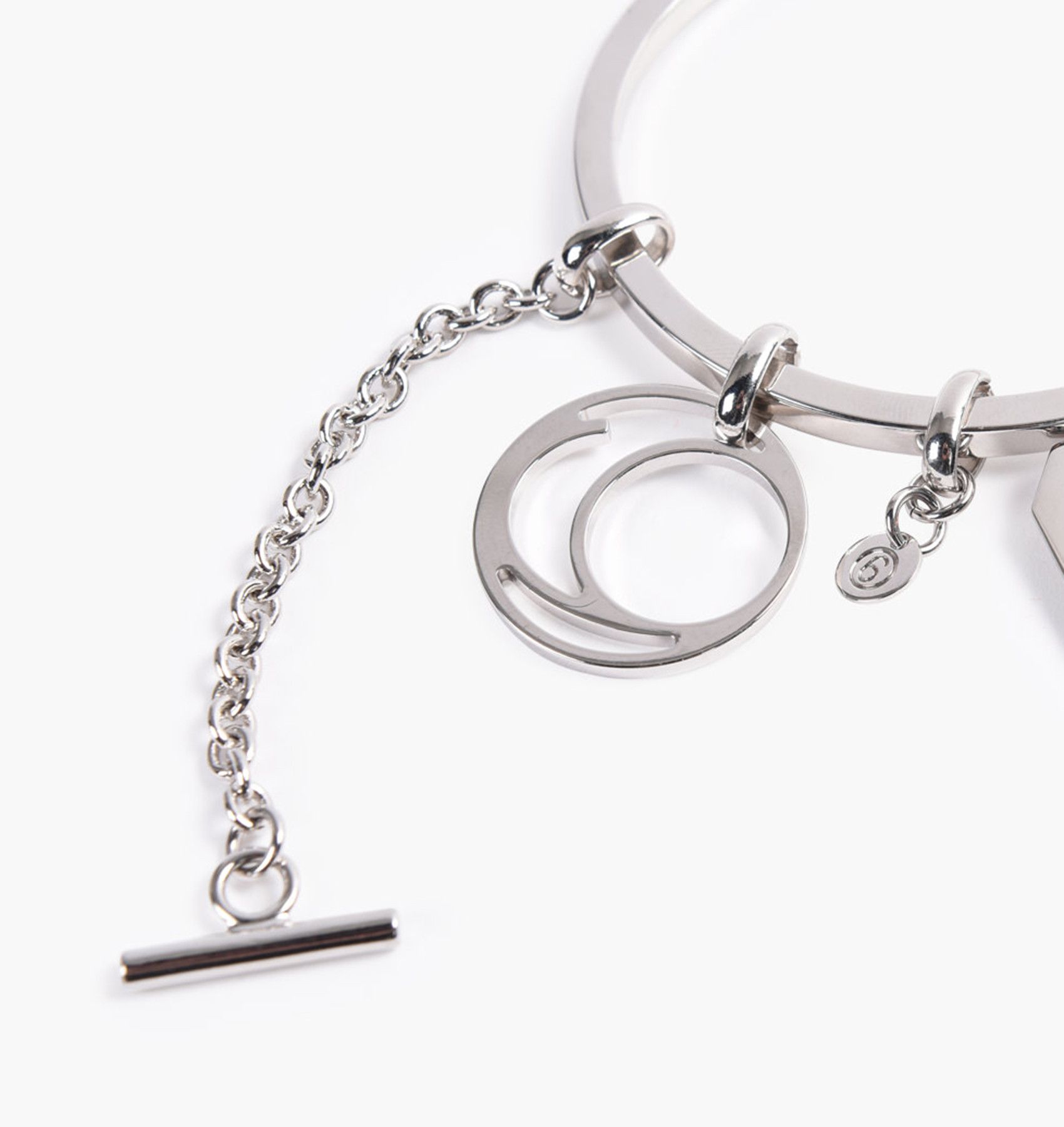 Maison Margiela Margiela MM6 Silver Charm Bracelet Size 36 - 8 Thumbnail