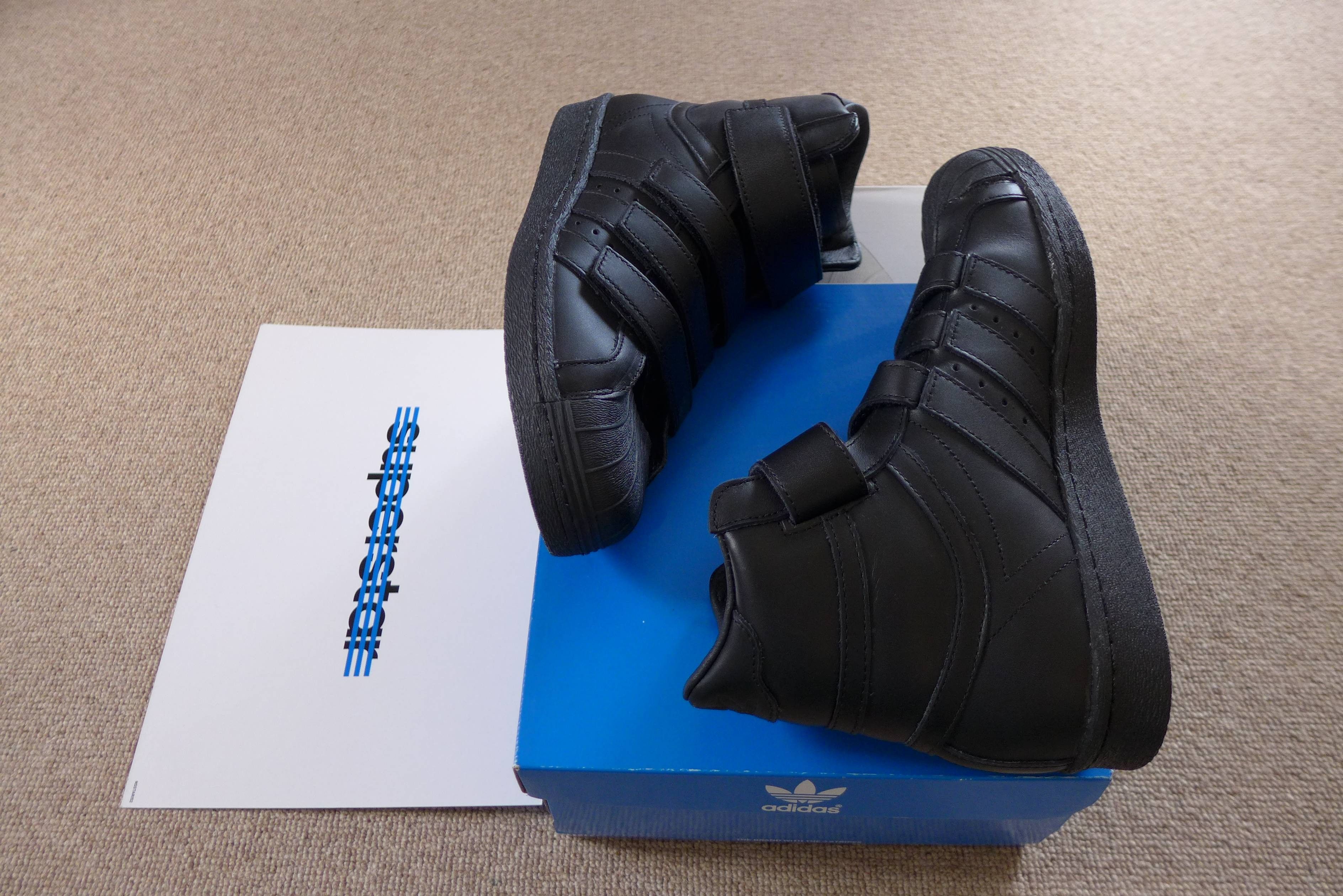 Adidas Adidas x Juun.J Pro Model 80s Hi Sneakers - Black Size US 6.5 / EU 39-40 - 7 Thumbnail