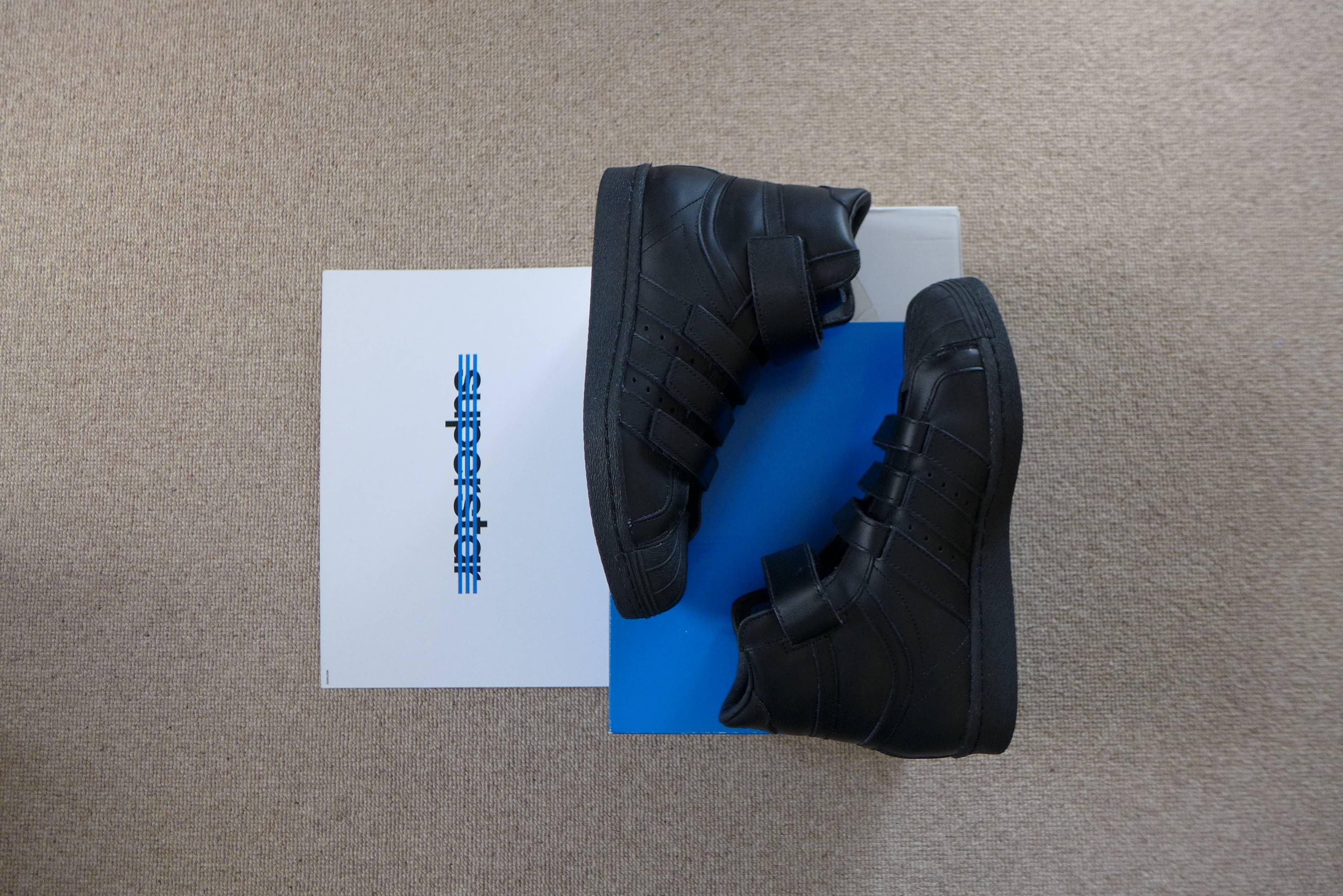 Adidas Adidas x Juun.J Pro Model 80s Hi Sneakers - Black Size US 6.5 / EU 39-40 - 6 Thumbnail