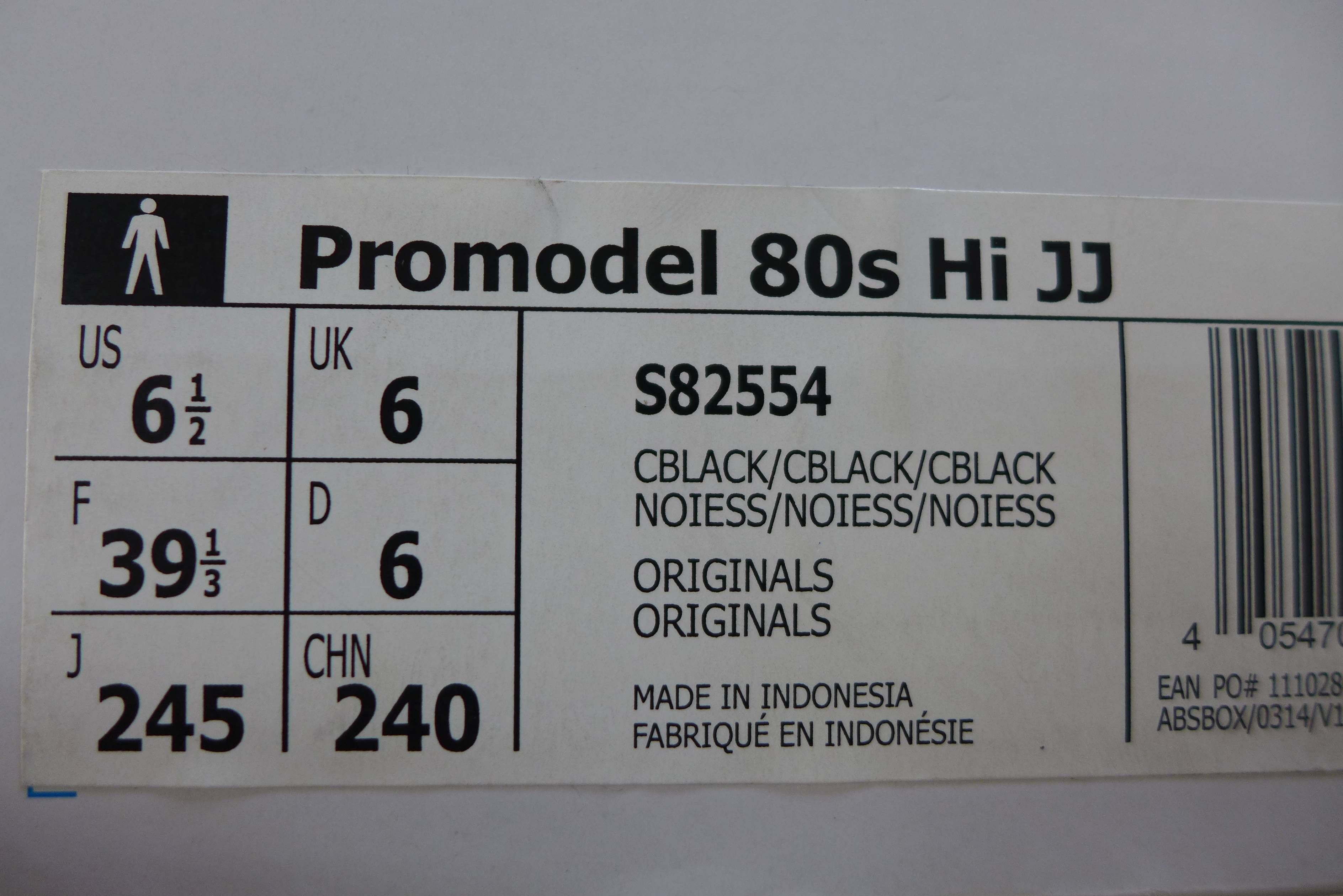 Adidas Adidas x Juun.J Pro Model 80s Hi Sneakers - Black Size US 6.5 / EU 39-40 - 13 Thumbnail