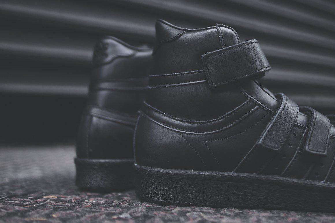 Adidas Adidas x Juun.J Pro Model 80s Hi Sneakers - Black Size US 6.5 / EU 39-40 - 2 Thumbnail