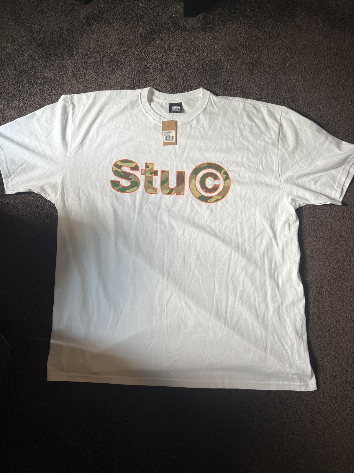 Stussy Stussy Stu C Camo Tee | Grailed
