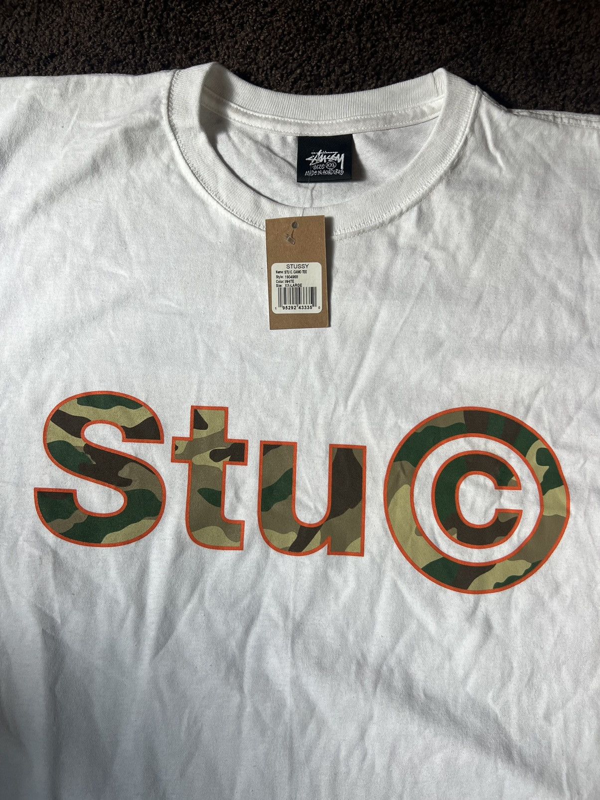 Stussy Stussy Stu C Camo Tee | Grailed