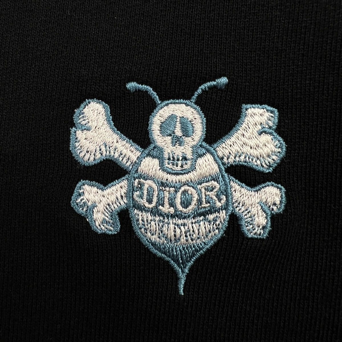 Dior × Stussy Christian Dior x Shawn Stussy Bee Embroidered Sweatshirt Size US S / EU 44-46 / 1 - 4 Thumbnail
