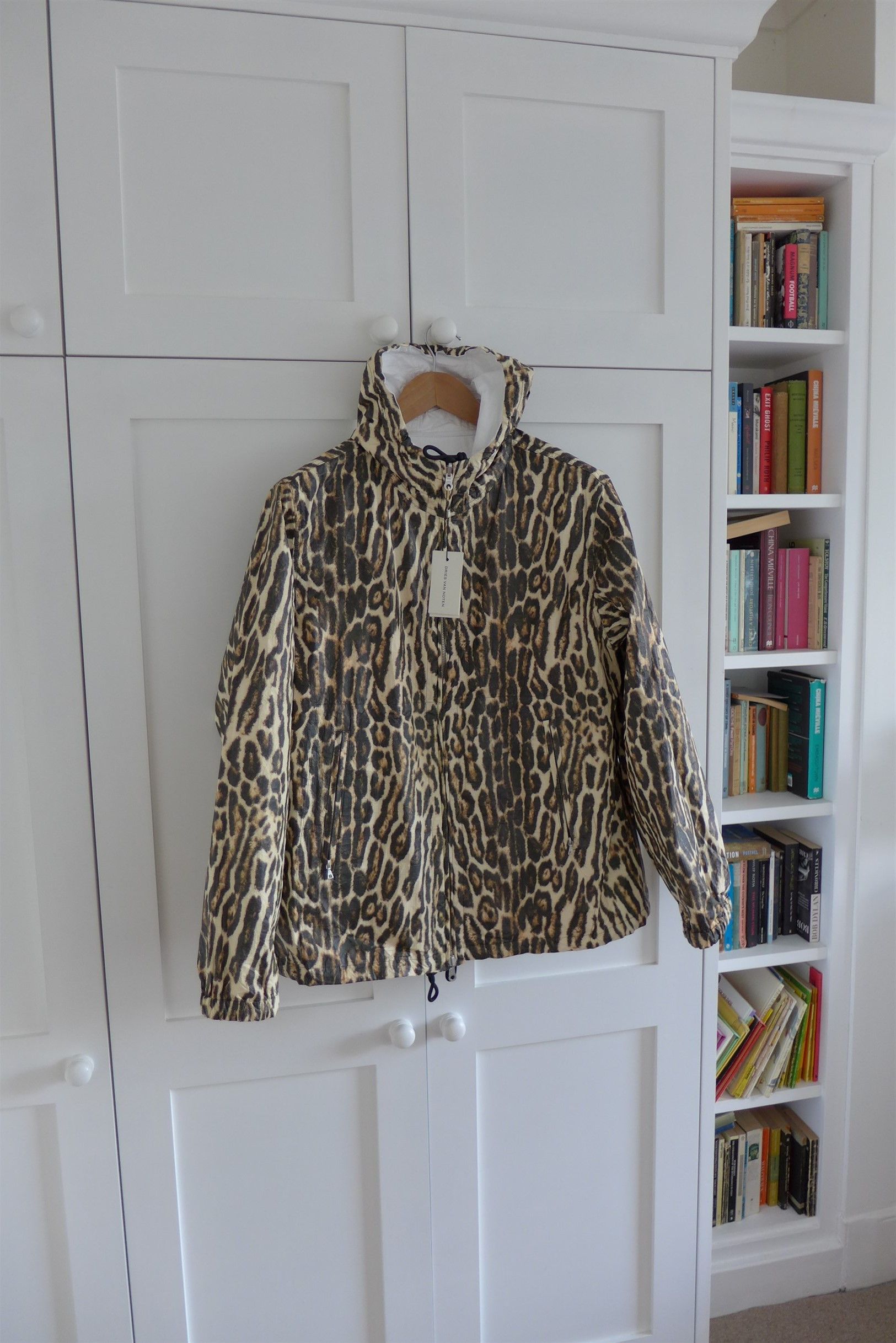 Dries Van Noten Dries Van Noten Velsh Reversible Jacket - White / Leopard Size US XL / EU 56 / 4 - 2 Thumbnail