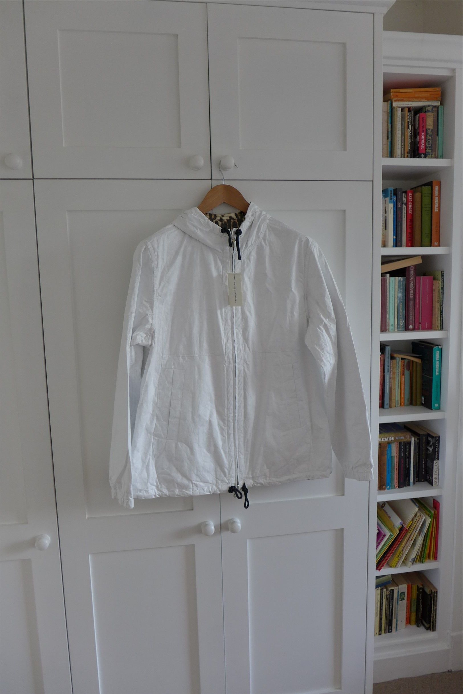 Dries Van Noten Dries Van Noten Velsh Reversible Jacket - White / Leopard Size US XL / EU 56 / 4 - 7 Thumbnail