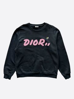 Dior kaws shop sweatshirt pink