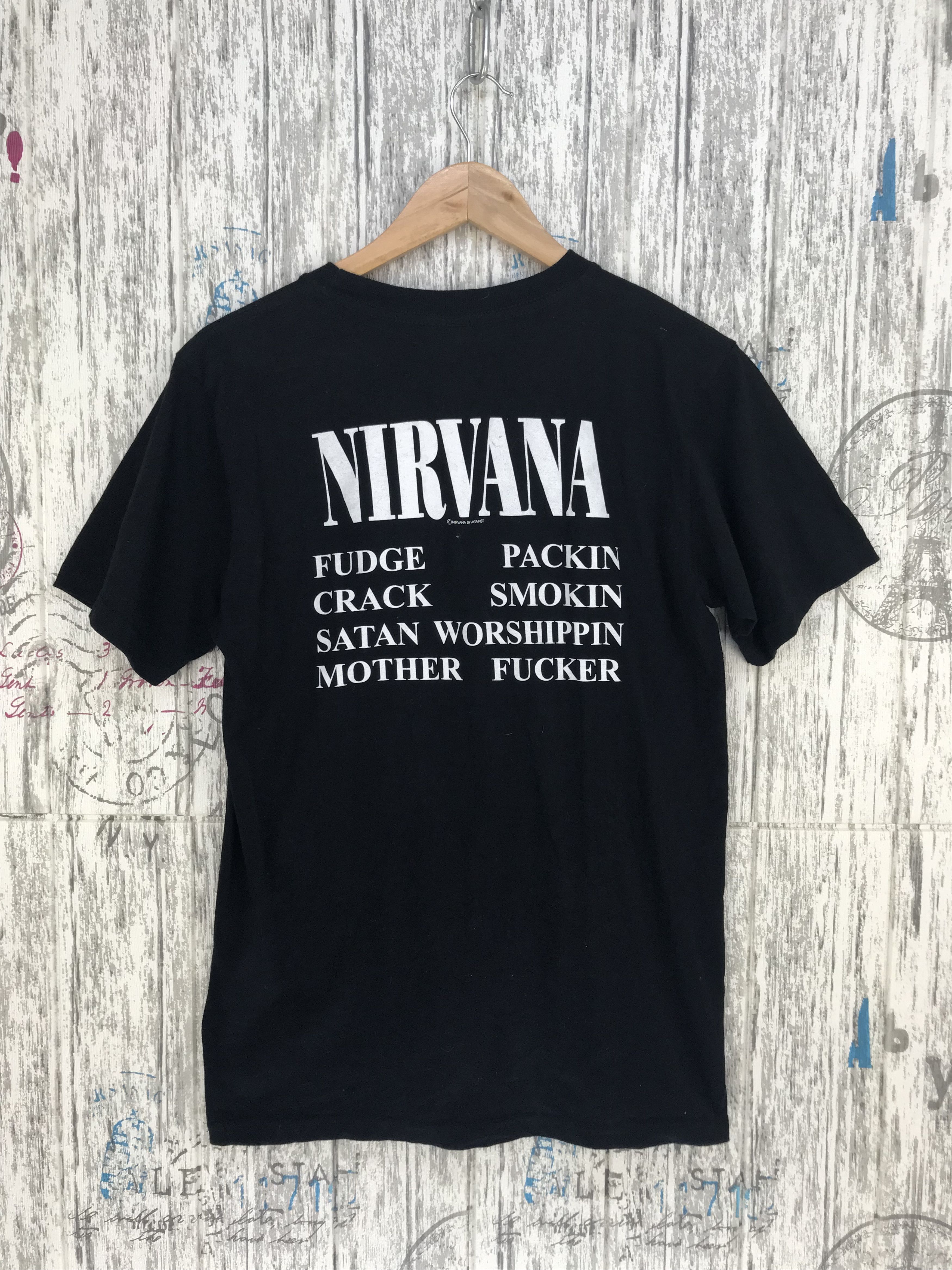 Nirvana Vintage Y2k NIRVANA Grunge Band Shirt Size US M / EU 48-50 / 2 - 5 Thumbnail
