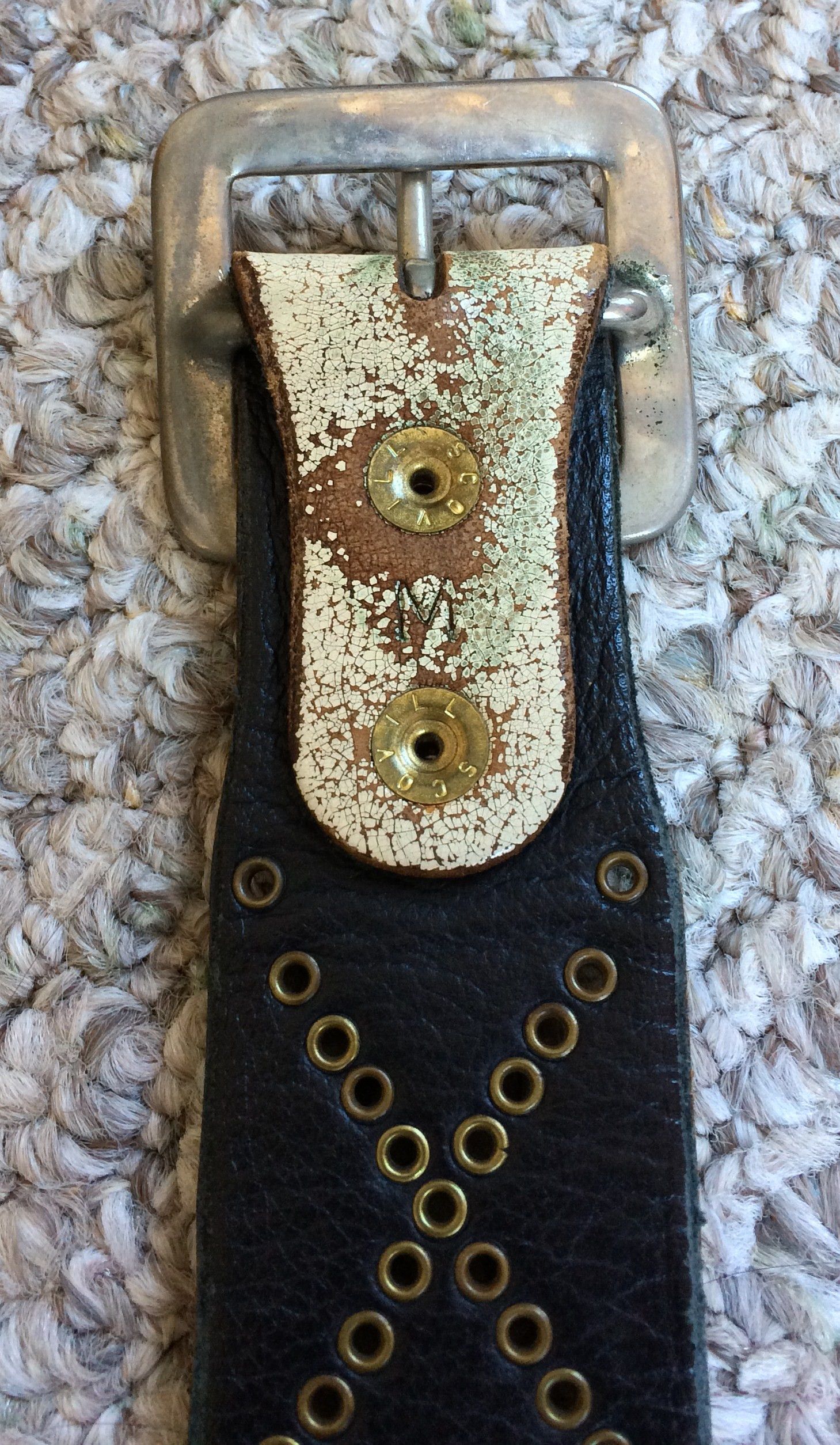 Hysteric Glamour Hysteric Glamour x Baltazar Studded Leather Belt Size 30 - 6 Thumbnail