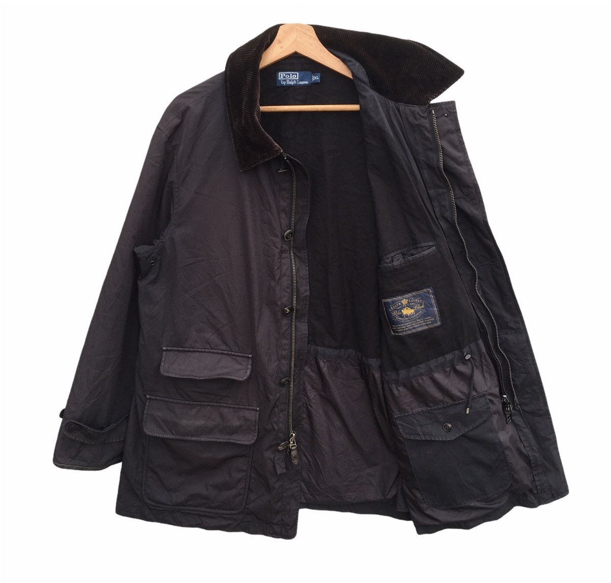 Polo Ralph Lauren Vtg Polo by Ralph Lauren Quilt Wax Parkas/Trench Coat Size US XL / EU 56 / 4 - 9 Thumbnail