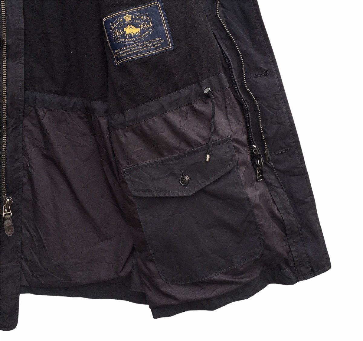 Polo Ralph Lauren Vtg Polo by Ralph Lauren Quilt Wax Parkas/Trench Coat Size US XL / EU 56 / 4 - 10 Thumbnail