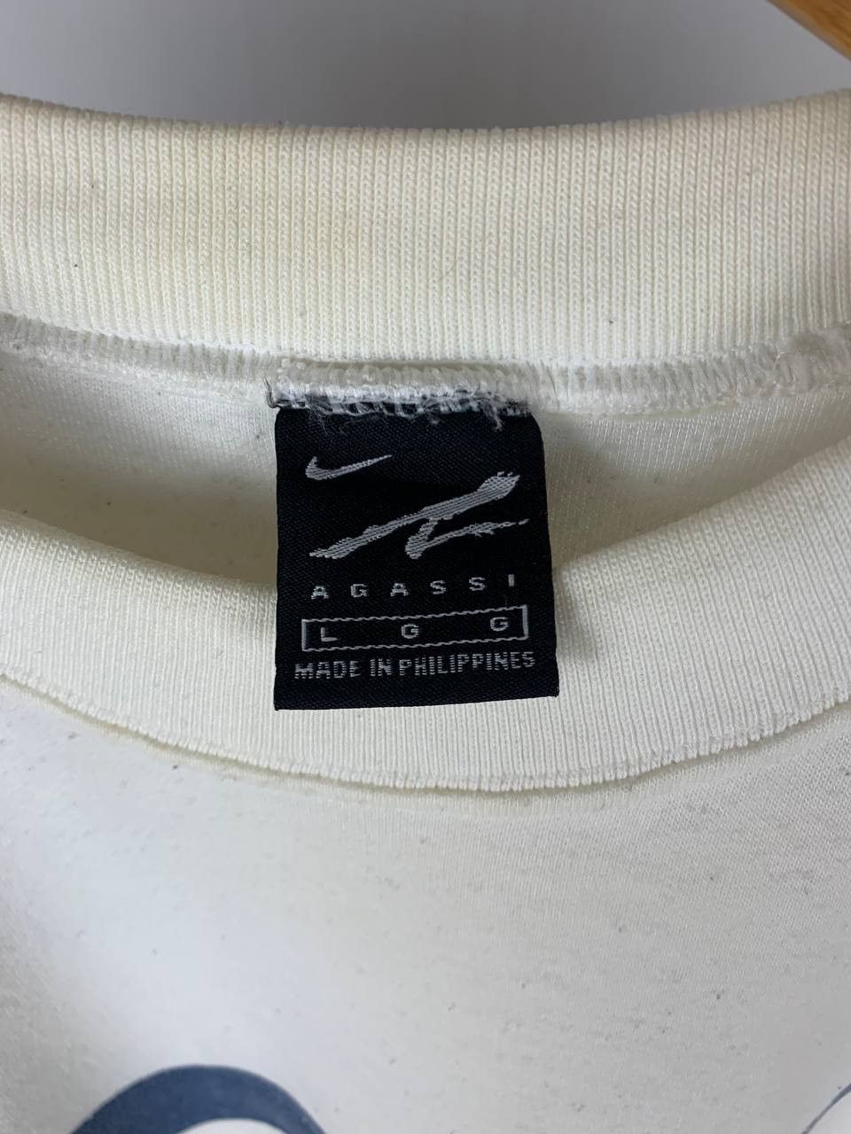 Nike Vintage Nike Agassi Swoosh Logo Sweatshirt Size M / US 6-8 / IT 42-44 - 3 Thumbnail