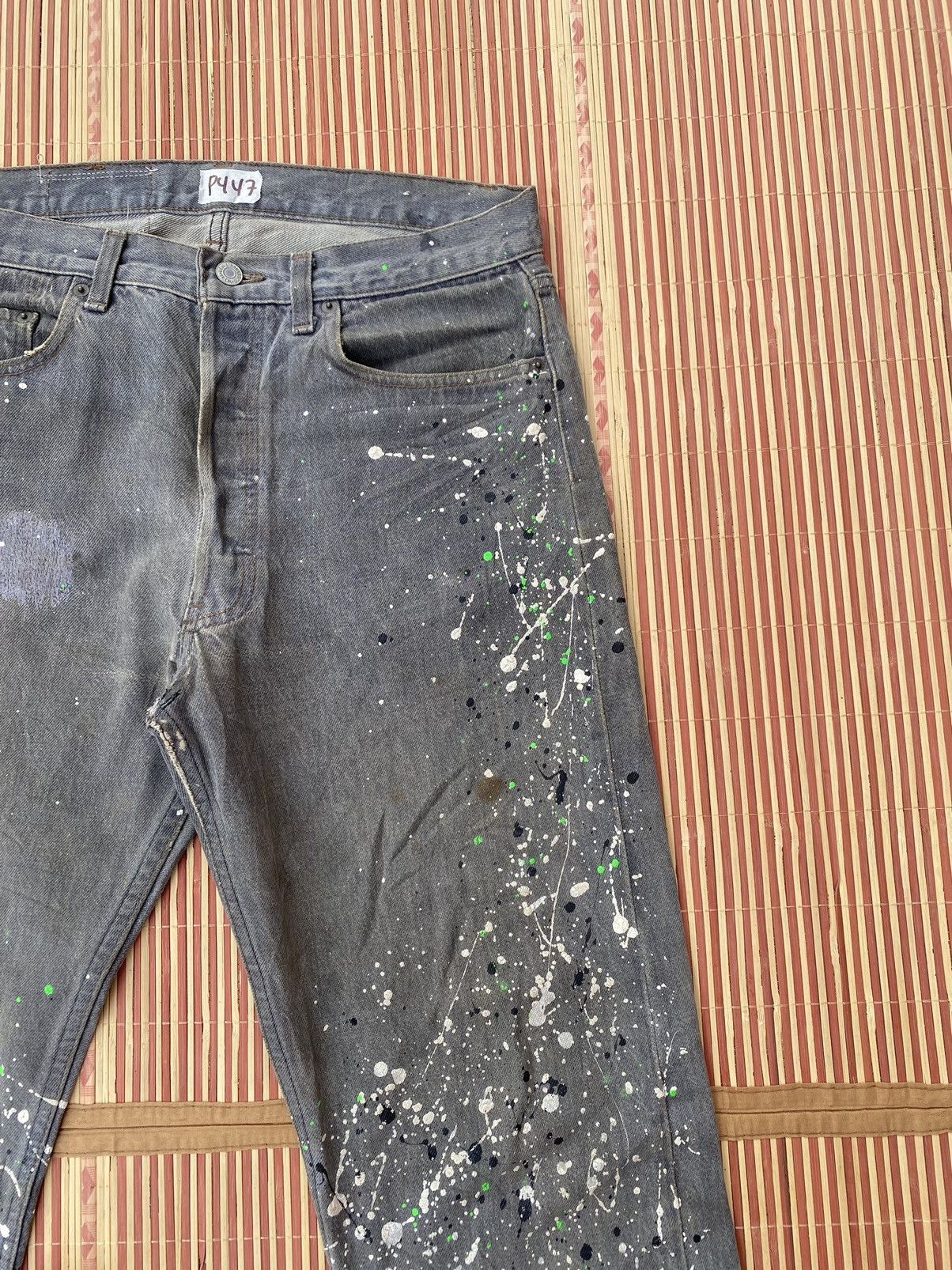 Levi's Vintage Levis Hypebeast Paint Splash Pant Size US 32 / EU 48 - 2 Thumbnail