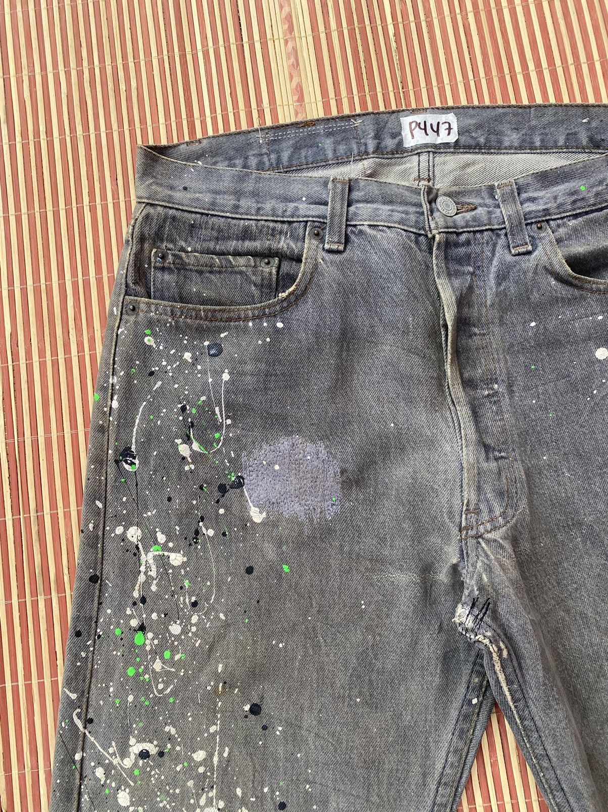Levi's Vintage Levis Hypebeast Paint Splash Pant Size US 32 / EU 48 - 3 Thumbnail