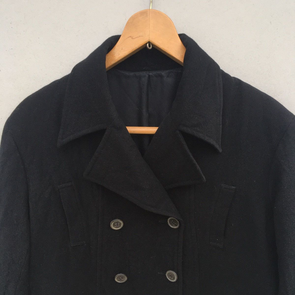 Japanese Brand Hiromichi Nakano Double Breasted Trench Coat Size US M / EU 48-50 / 2 - 2 Thumbnail