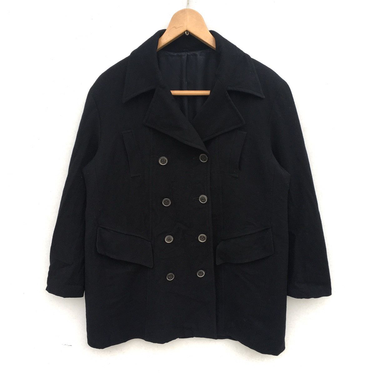 Japanese Brand Hiromichi Nakano Double Breasted Trench Coat Size US M / EU 48-50 / 2 - 12 Thumbnail