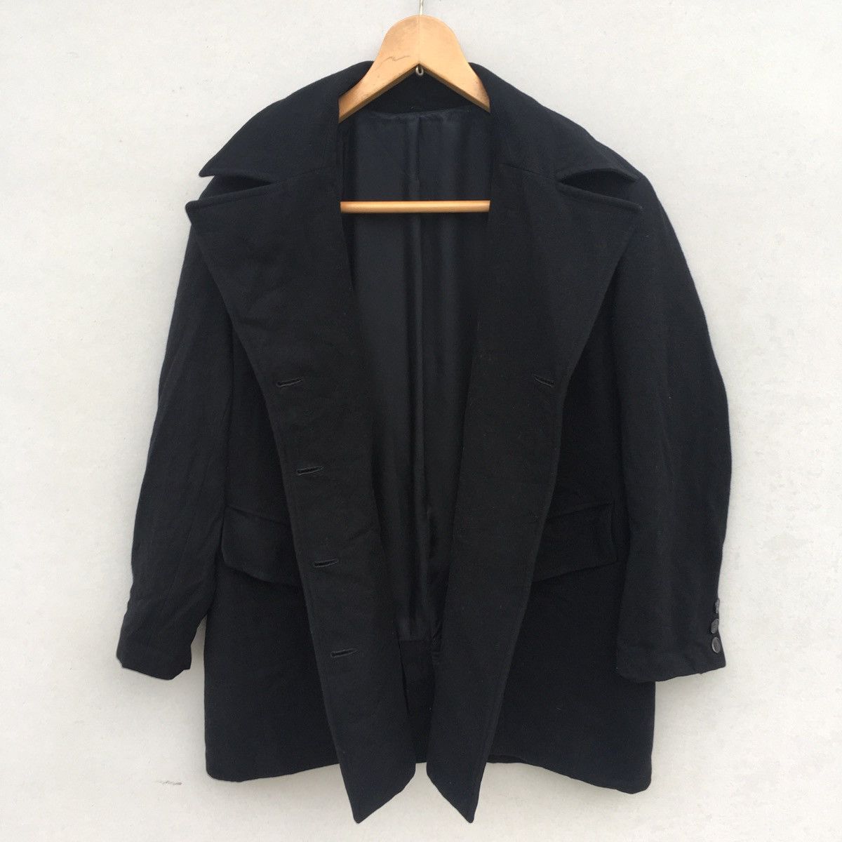Japanese Brand Hiromichi Nakano Double Breasted Trench Coat Size US M / EU 48-50 / 2 - 8 Thumbnail