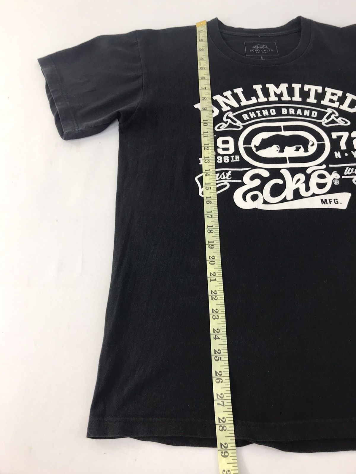 Ecko Unltd. Unlimited Ecko Rhino Brand Black Tee Design Size US L / EU 52-54 / 3 - 7 Thumbnail