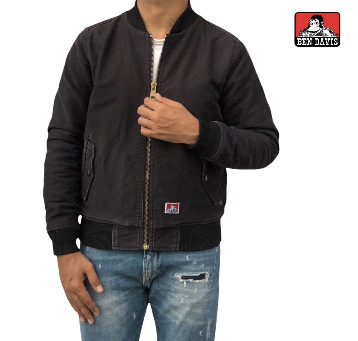 Ben Davis 🔥Vintage 90s Ben Davis Bomber Jacket Size US M / EU 48-50 / 2 - 1 Thumbnail