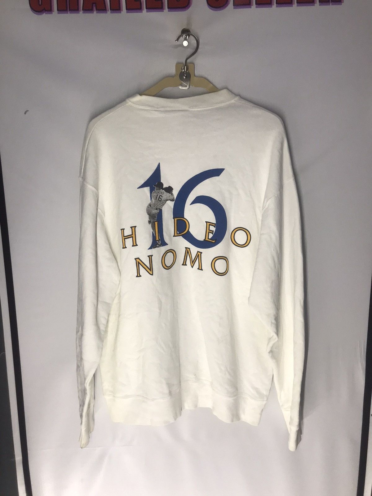 MLB × Vintage Vintage mlb hideo nomo crewneck sweatshirt Size US L / EU 52-54 / 3 - 7 Thumbnail