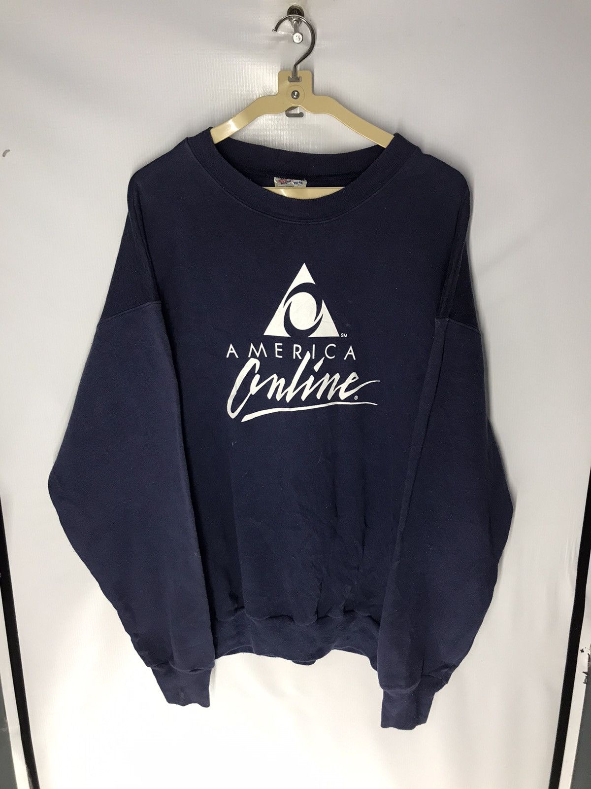 Hanes × Vintage Vintage American online crewneck sweatshirt by hanes Size US L / EU 52-54 / 3 - 5 Thumbnail