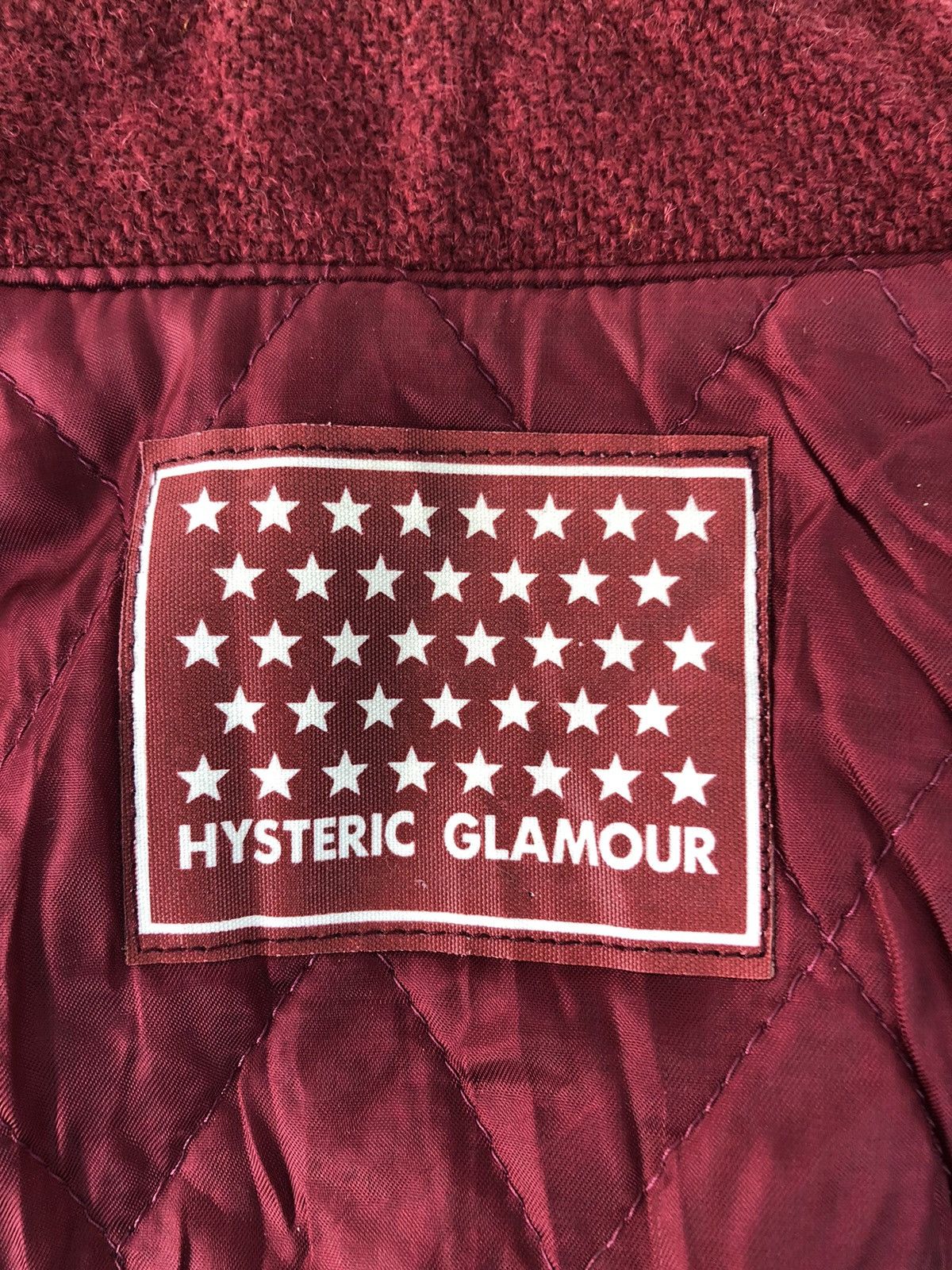 Hysteric Glamour RARE Heavy Hysteric Glamour Bomber Varsity Jacket Padded Size US S / EU 44-46 / 1 - 8 Thumbnail