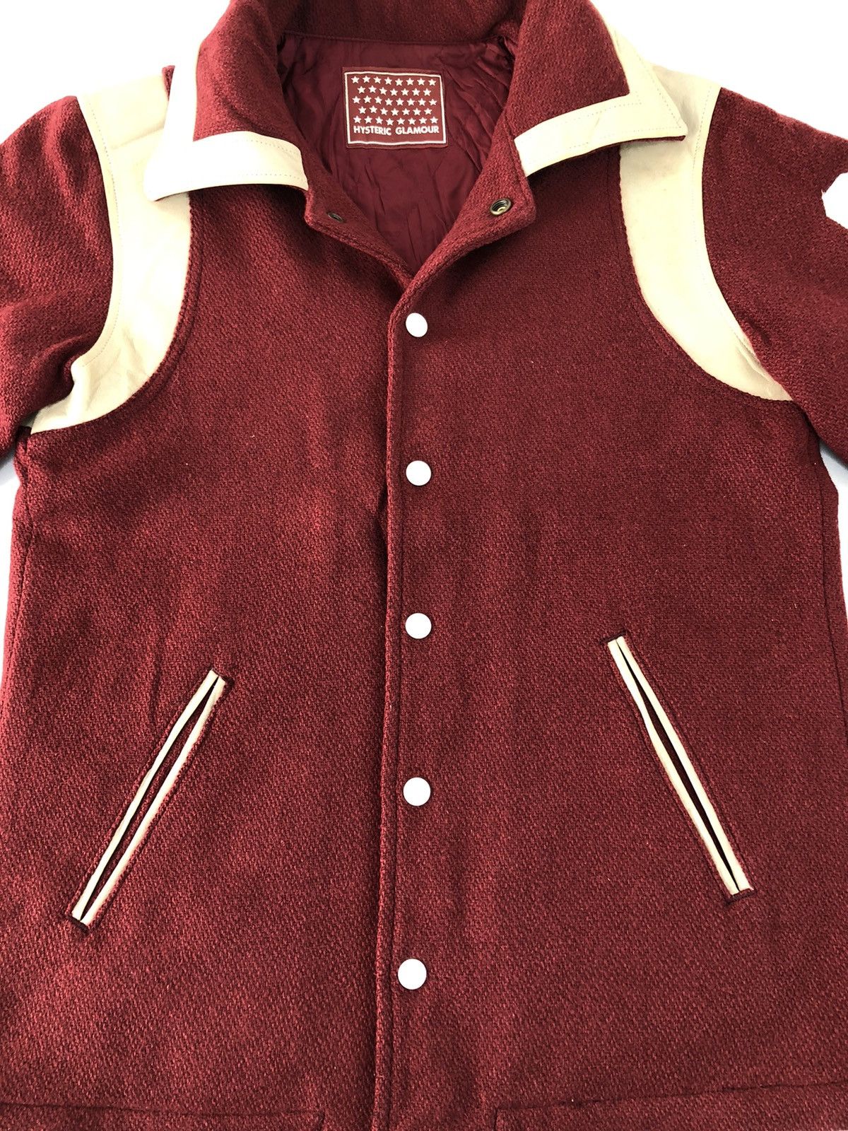 Hysteric Glamour RARE Heavy Hysteric Glamour Bomber Varsity Jacket Padded Size US S / EU 44-46 / 1 - 5 Thumbnail