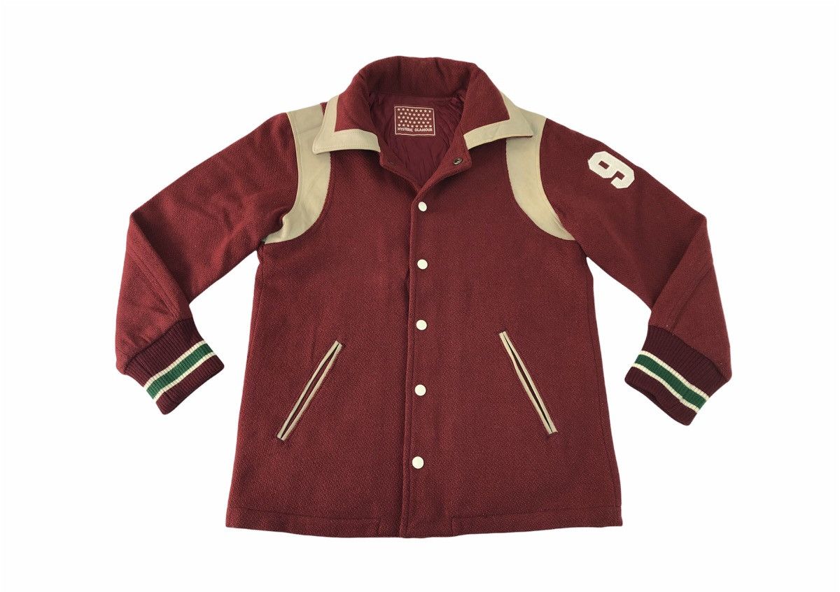 Hysteric Glamour RARE Heavy Hysteric Glamour Bomber Varsity Jacket Padded Size US S / EU 44-46 / 1 - 3 Thumbnail