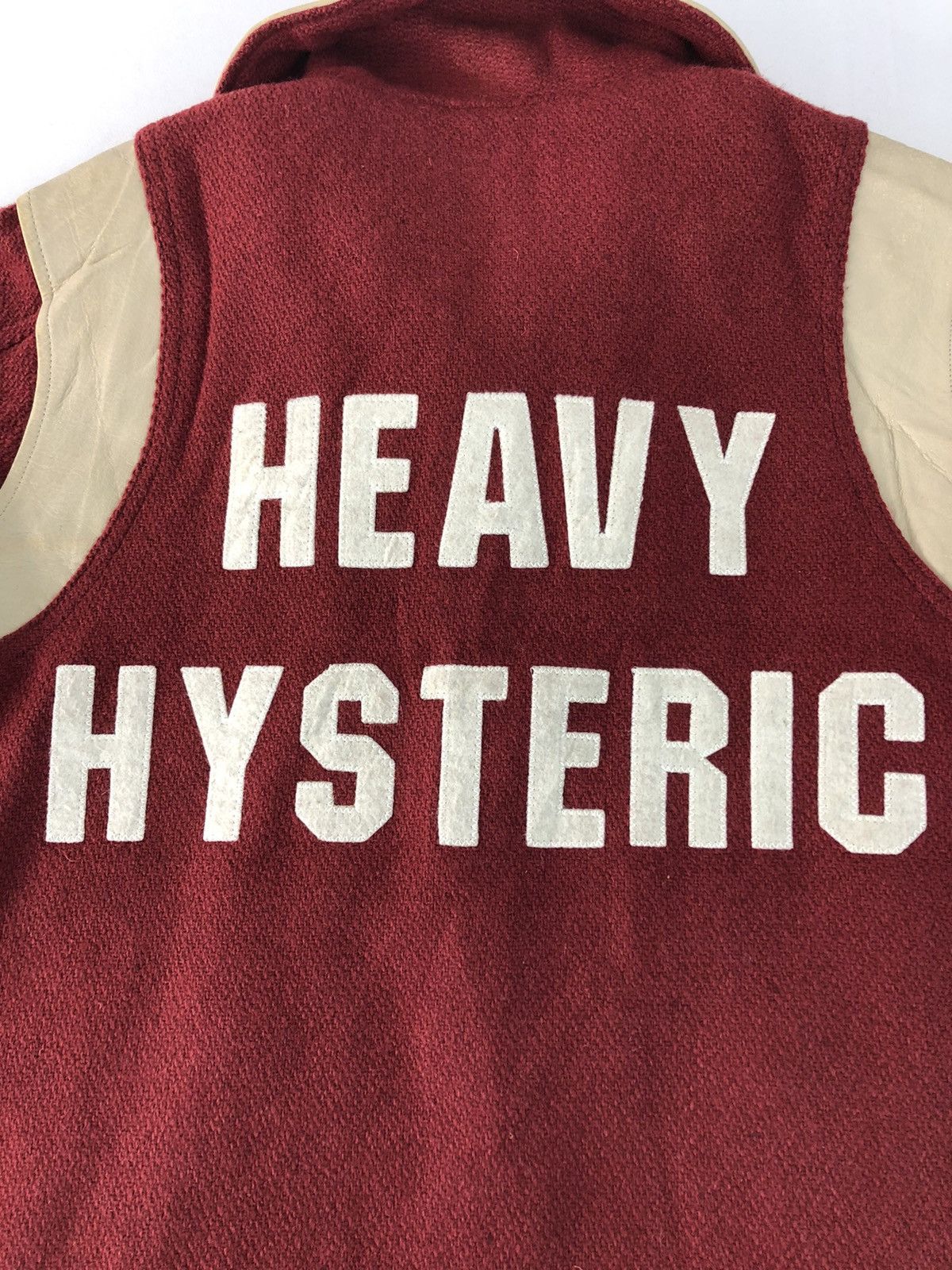 Hysteric Glamour RARE Heavy Hysteric Glamour Bomber Varsity Jacket Padded Size US S / EU 44-46 / 1 - 2 Thumbnail